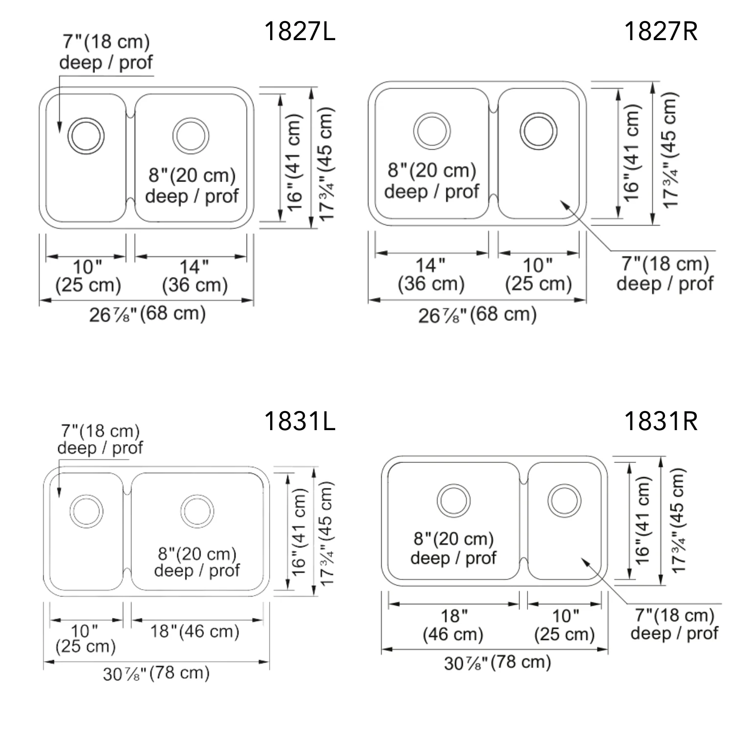 STEEL QUEEN UNDERMOUNT DOUBLE BOWL STAINLESS STEEL KITCHEN SINK - Image 3