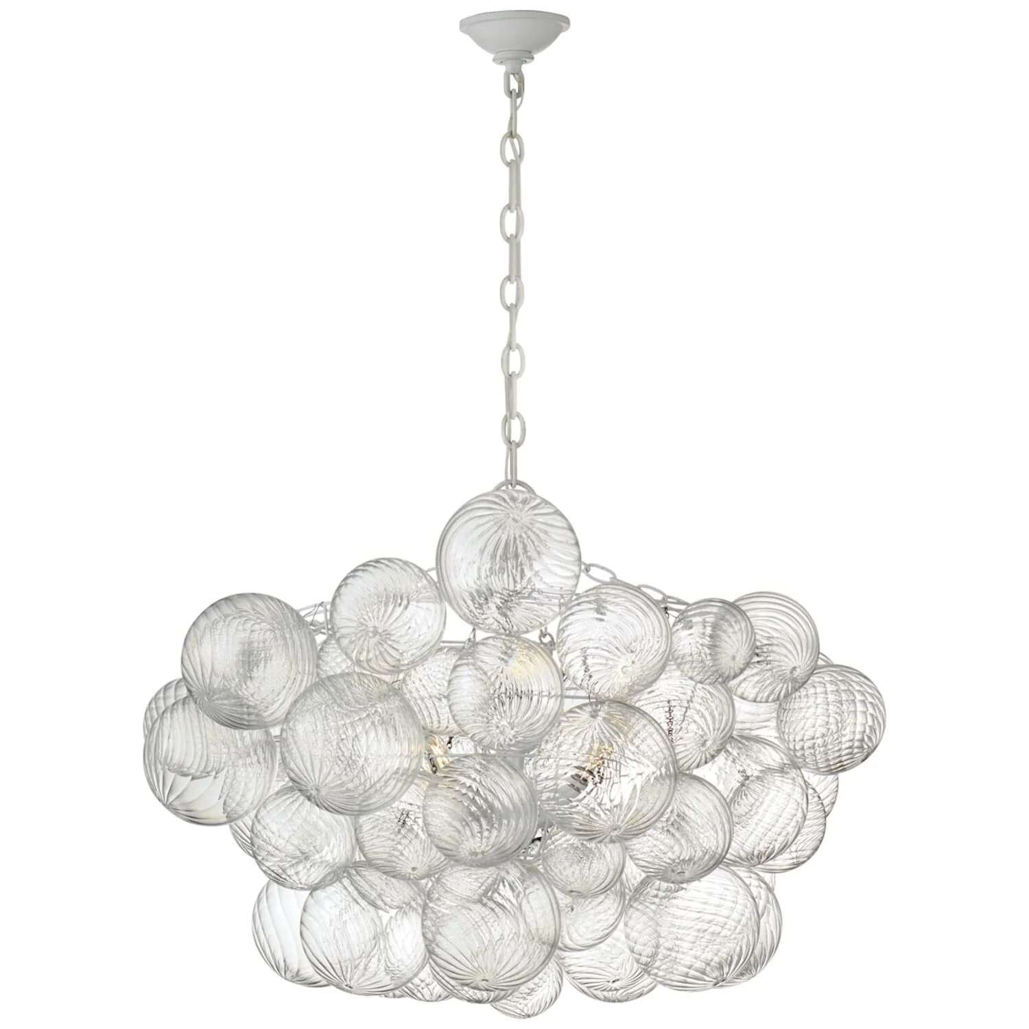 TALIA 33-INCH LARGE EIGHT LIGHT CHANDELIER - Image 2