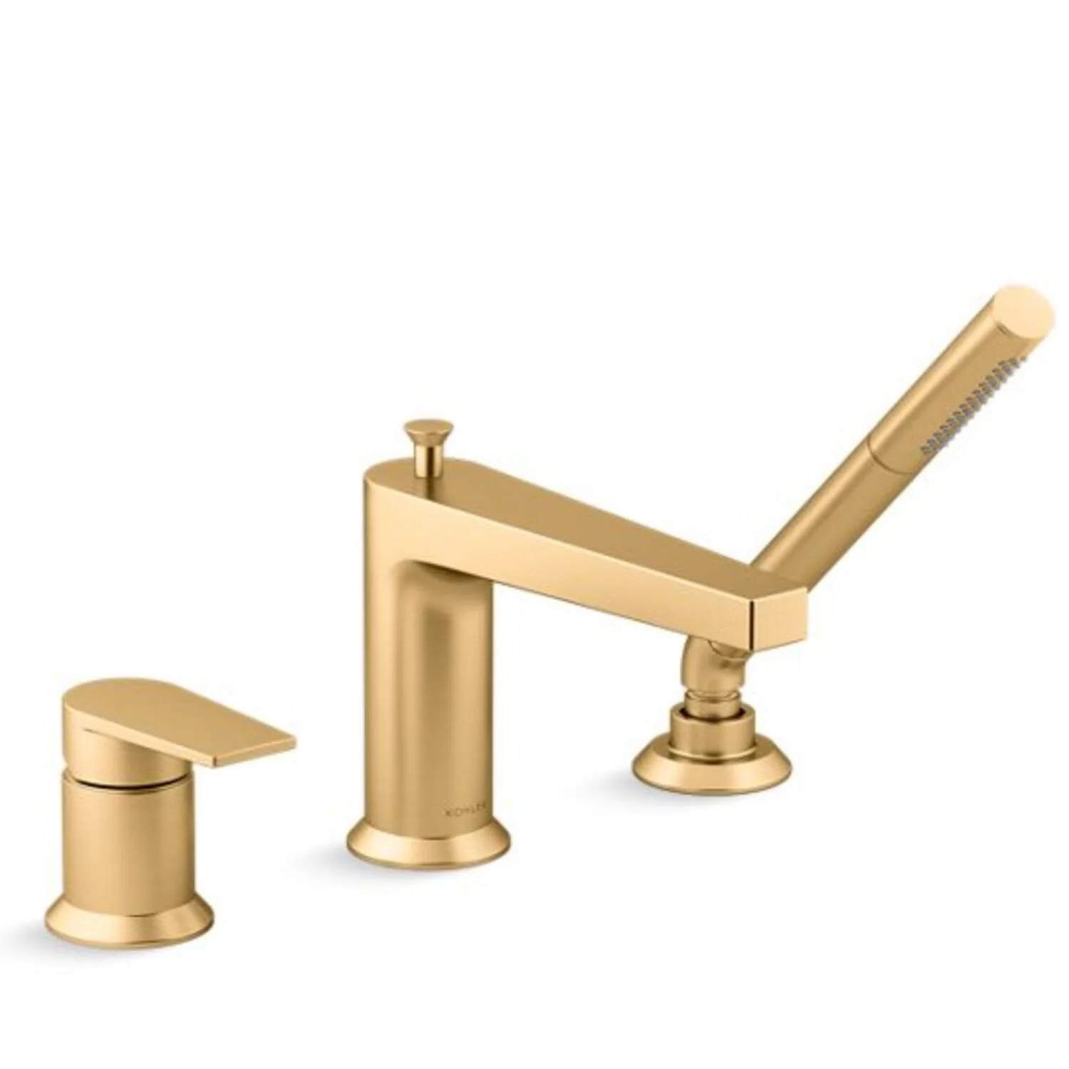 TAUT® 11 GPM DECK-MOUNT BATH FAUCET WITH HANDSHOWER - Image 4