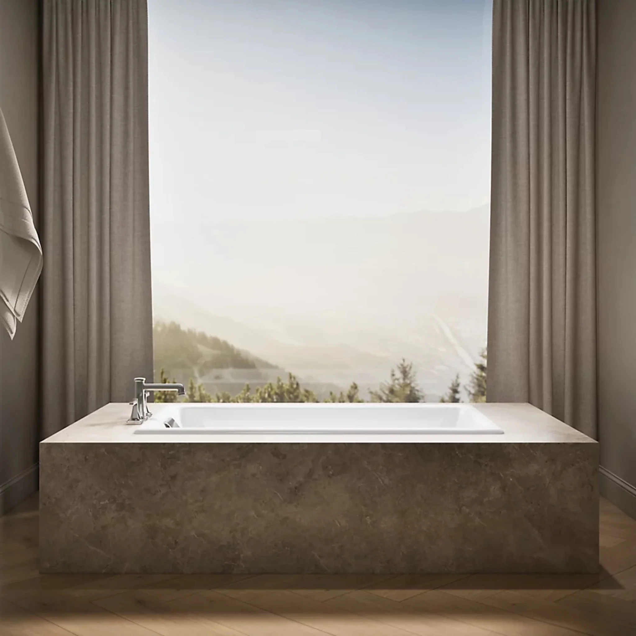 TEA-FOR-TWO 60 X 32 INCHES DROP-IN BATHTUB - Image 14