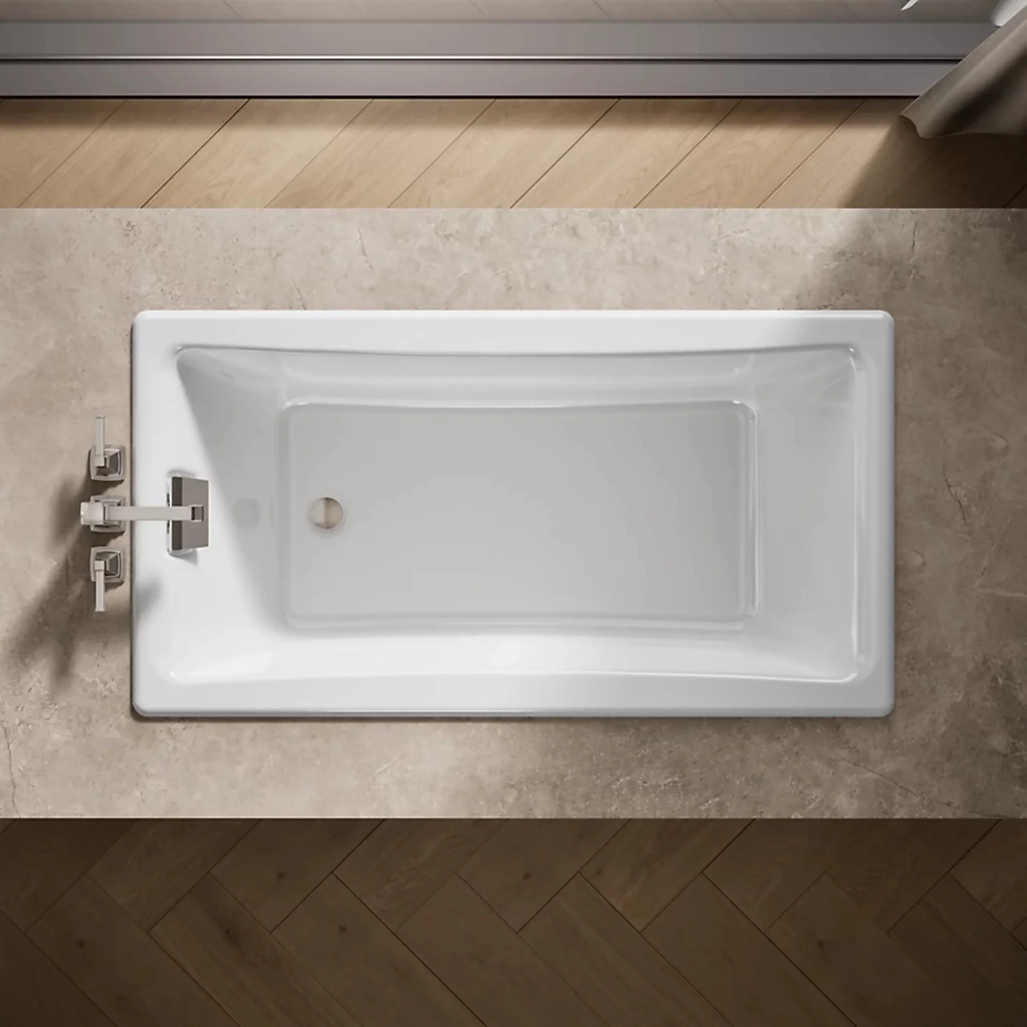 TEA-FOR-TWO 60 X 32 INCHES DROP-IN BATHTUB - Image 15