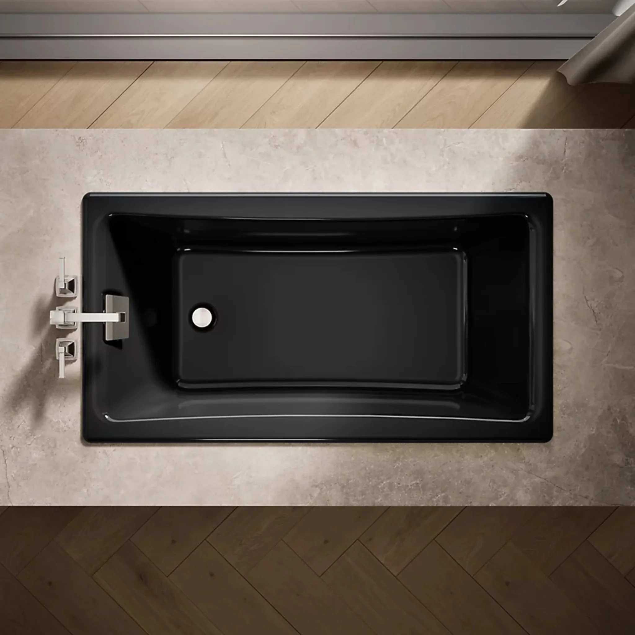 TEA-FOR-TWO 60 X 32 INCHES DROP-IN BATHTUB - Image 24