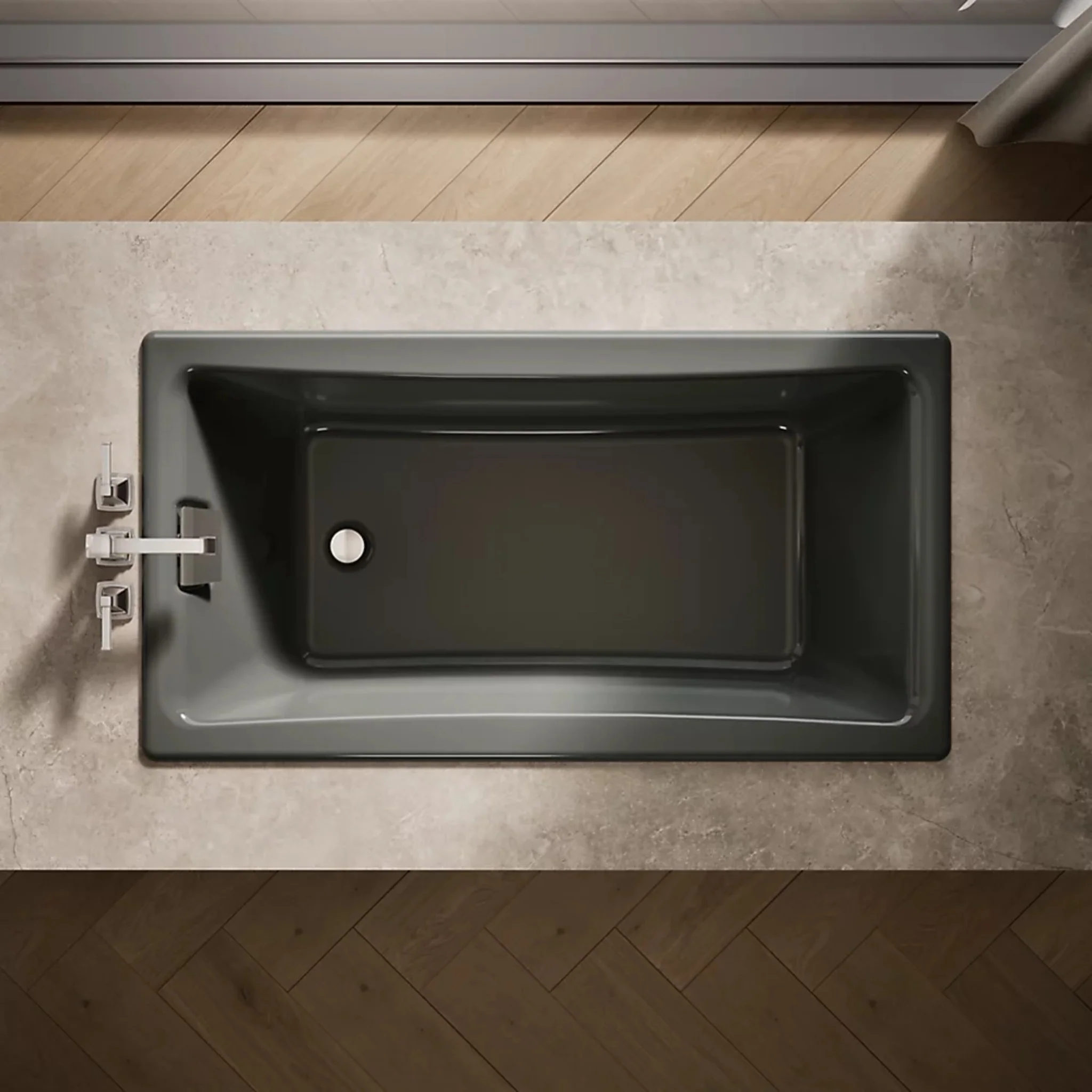 TEA-FOR-TWO 60 X 32 INCHES DROP-IN BATHTUB - Image 27