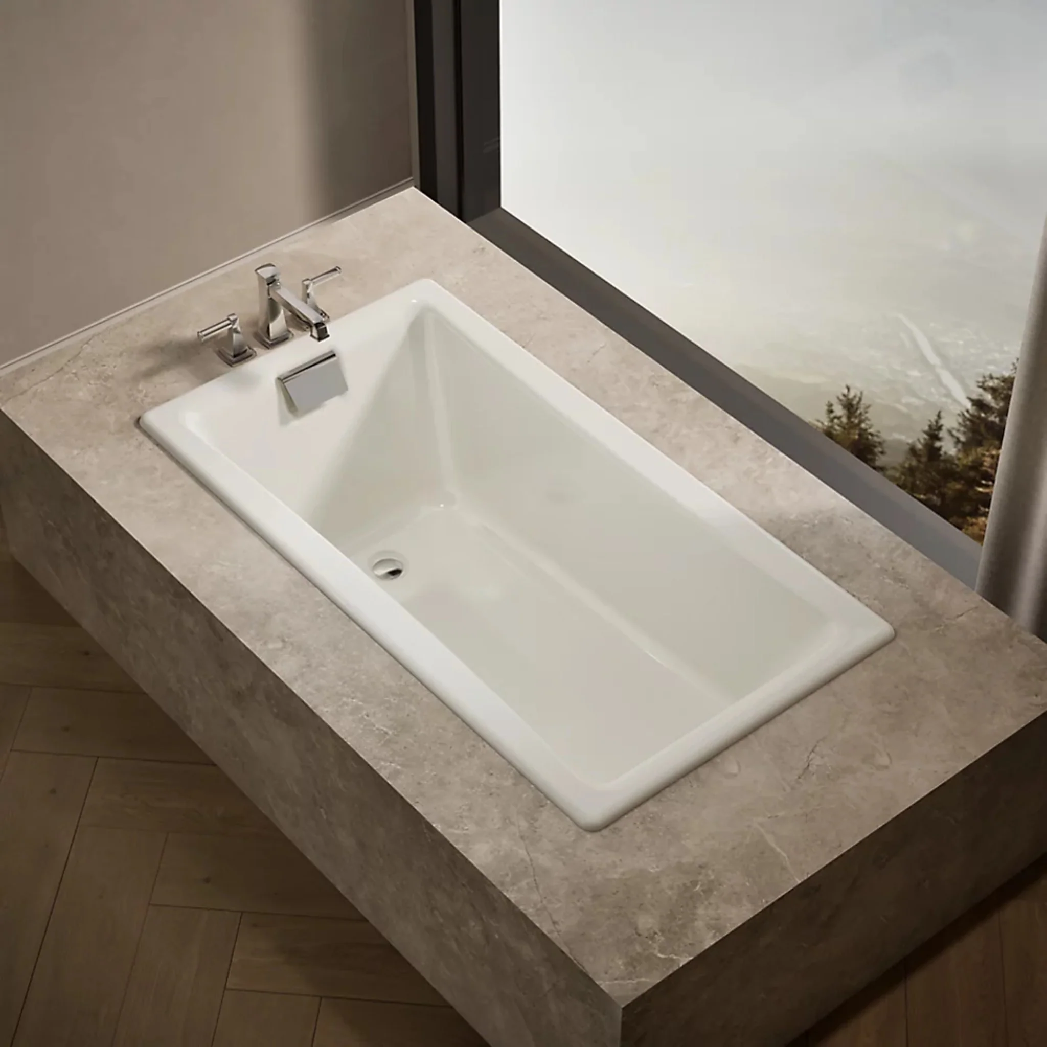 TEA-FOR-TWO 60 X 32 INCHES DROP-IN BATHTUB - Image 31