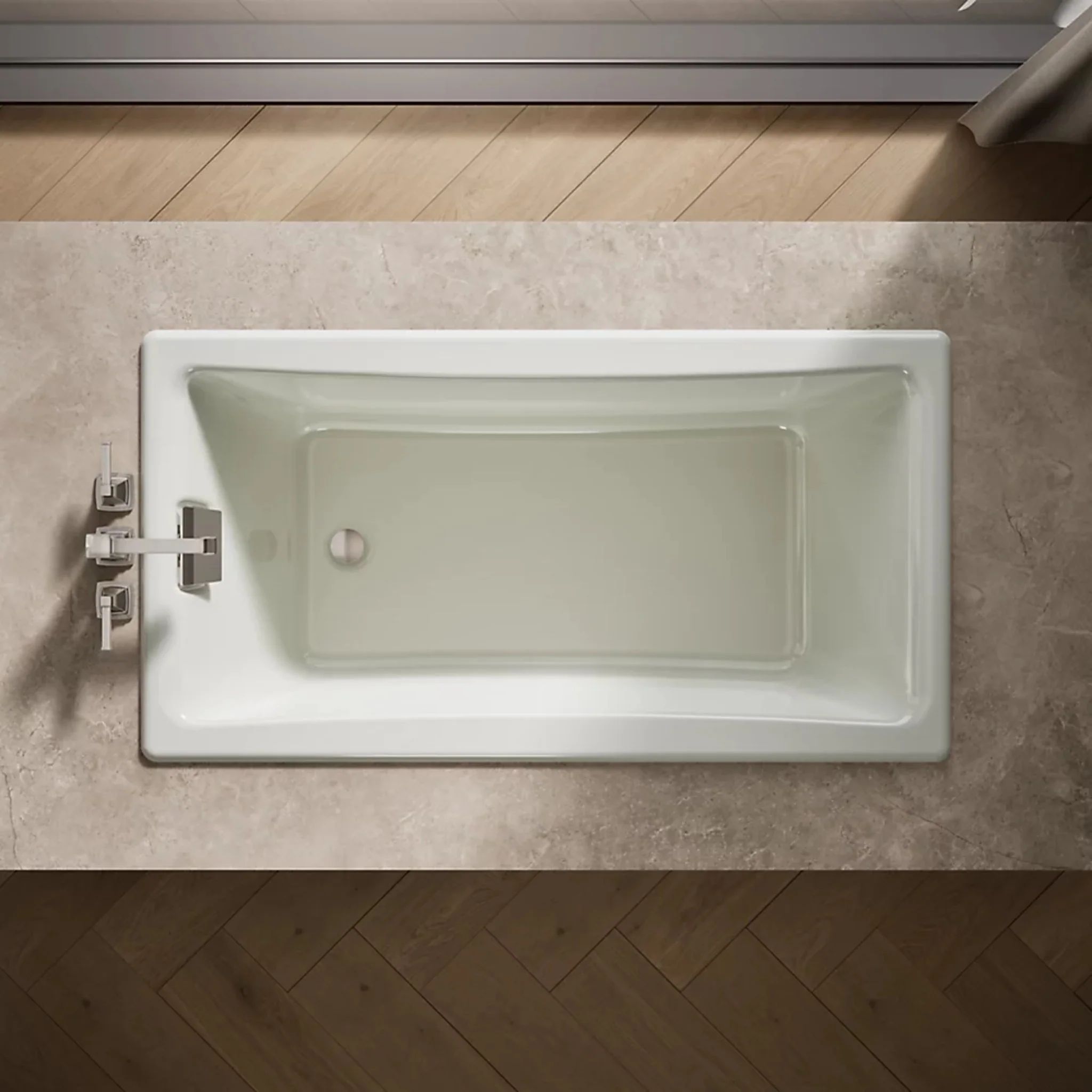 TEA-FOR-TWO 60 X 32 INCHES DROP-IN BATHTUB - Image 36