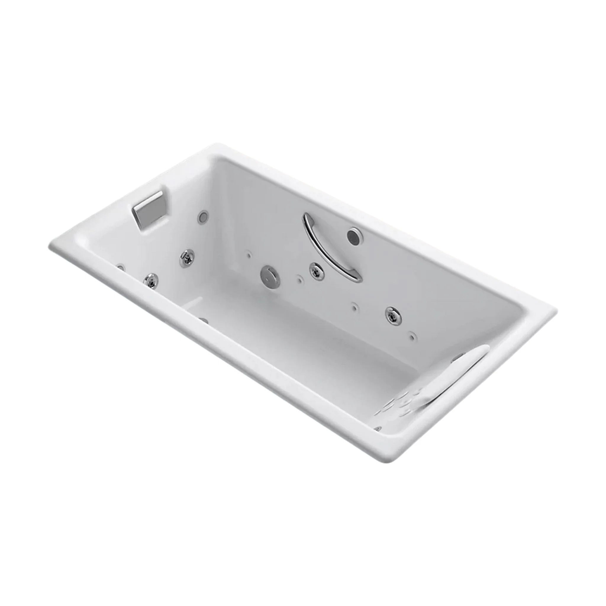 TEA-FOR-TWO 66 X 36 INCHES DROP-IN EFFERVESCENCE WHIRPOOL BATHTUB