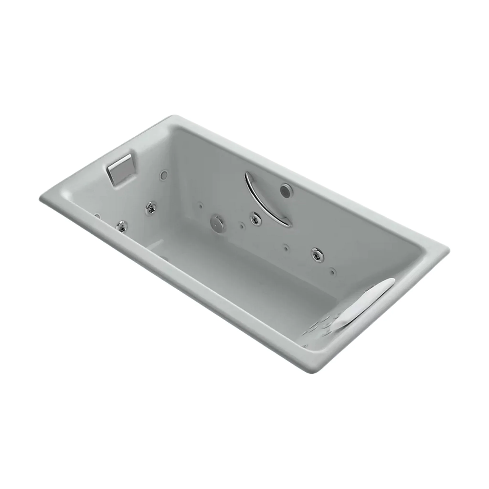 TEA-FOR-TWO 66 X 36 INCHES DROP-IN EFFERVESCENCE WHIRPOOL BATHTUB - Image 4