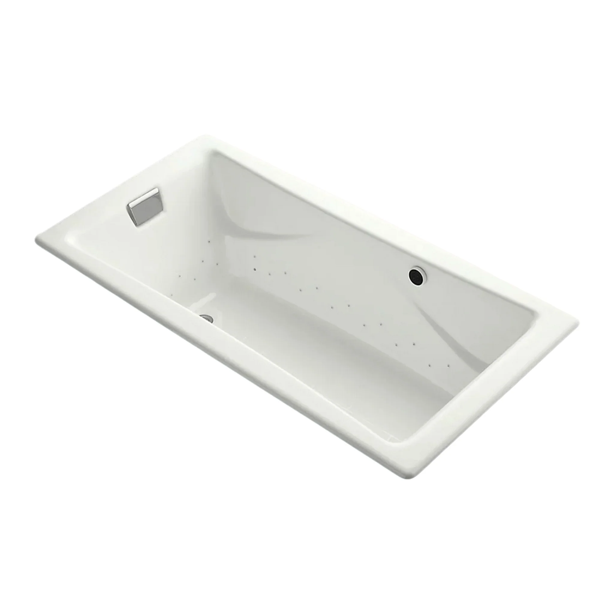 TEA-FOR-TWO 72 X 36 INCHES DROP-IN HEATED BUBBLEMASSAGE BATHTUB