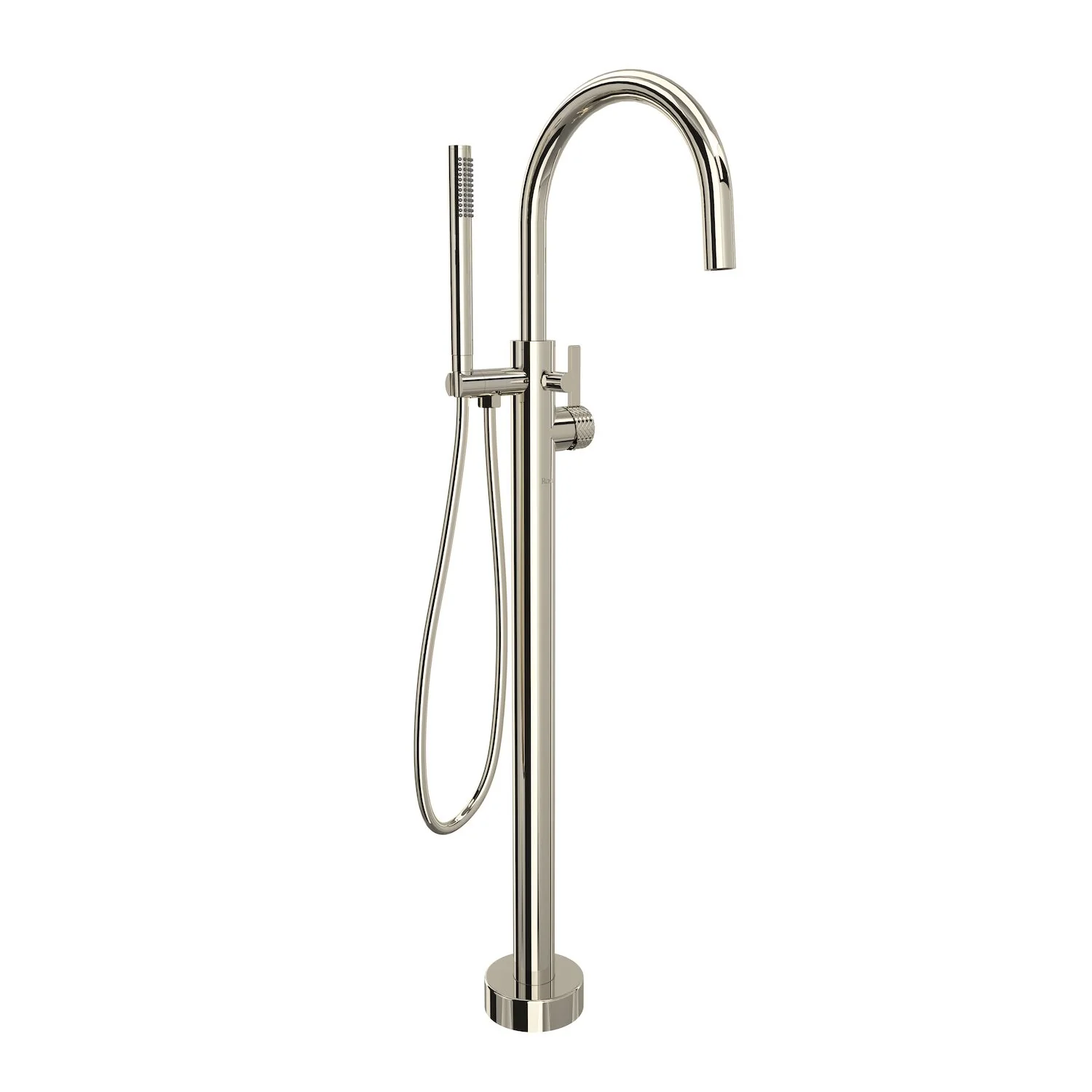 TENERIFE SINGLE HOLE FLOOR MOUNT TUB FILLER TRIM - Image 3
