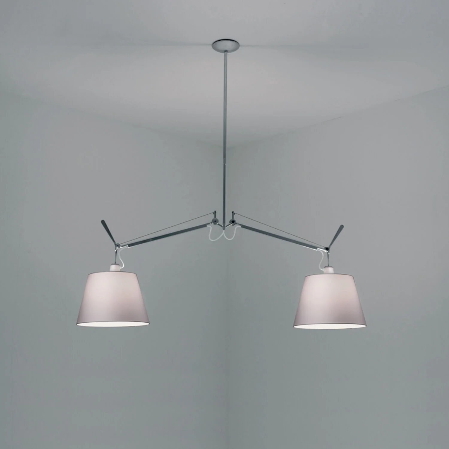 TOLOMEO DOUBLE SHADE SUSPENSION WITH 10-INCH DIFFUSER - Image 2