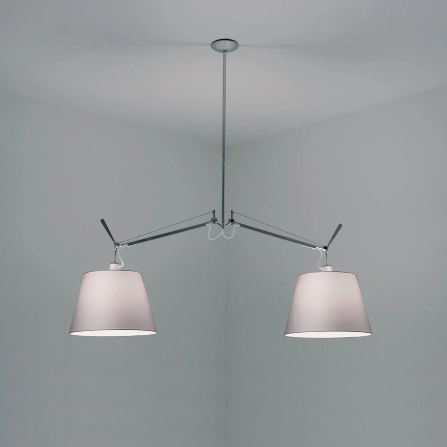 TOLOMEO DOUBLE SHADE SUSPENSION WITH 12-INCH DIFFUSER - Image 2