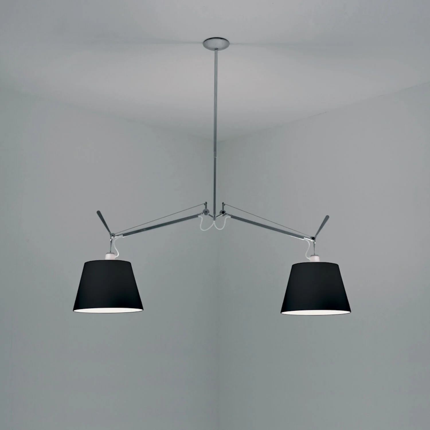 TOLOMEO DOUBLE SHADE SUSPENSION WITH 12-INCH DIFFUSER - Image 3