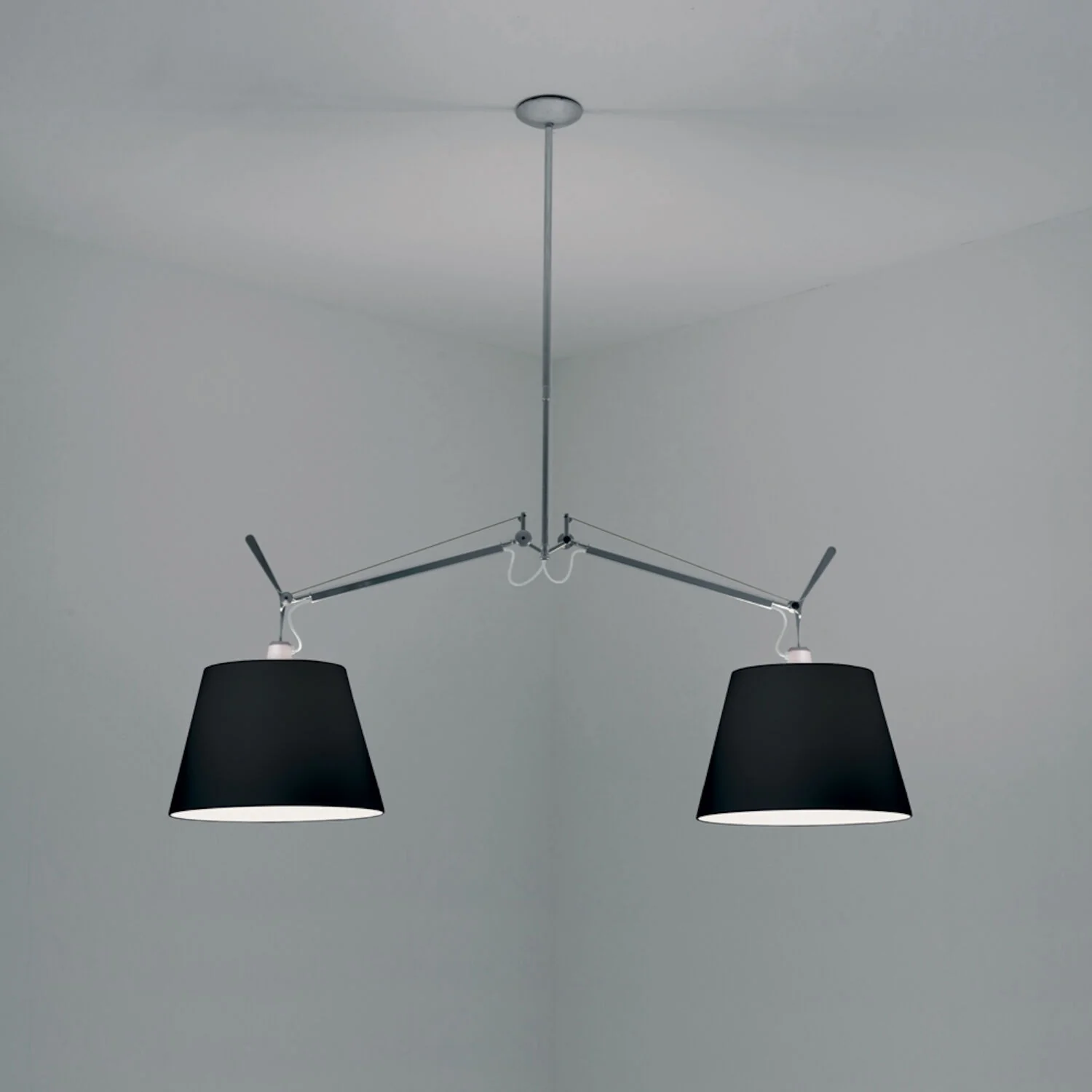 TOLOMEO DOUBLE SHADE SUSPENSION WITH 14-INCH DIFFUSER - Image 3