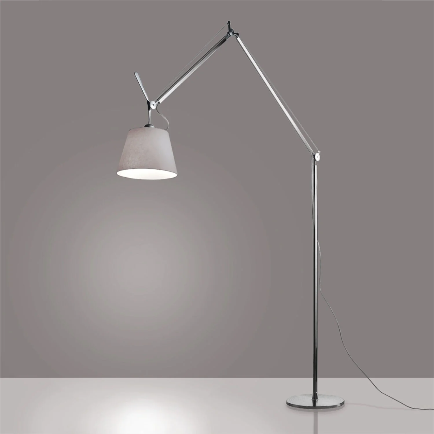 TOLOMEO MEGA FLOOR LAMP WITH 12-INCH DIFFUSER - Image 2