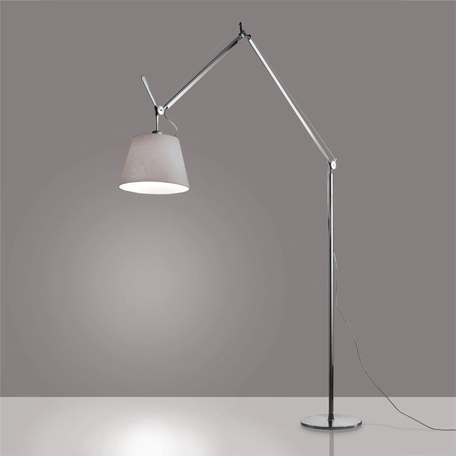 TOLOMEO MEGA FLOOR LAMP WITH 14-INCH DIFFUSER - Image 2