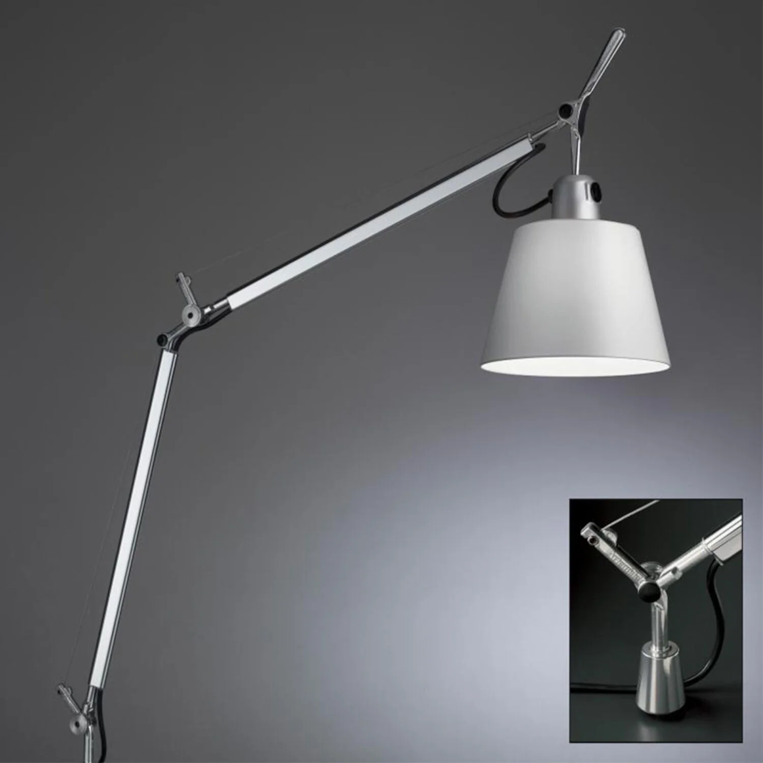 TOLOMEO TABLE LAMP WITH SHADE AND INSET PIVOT - Image 2