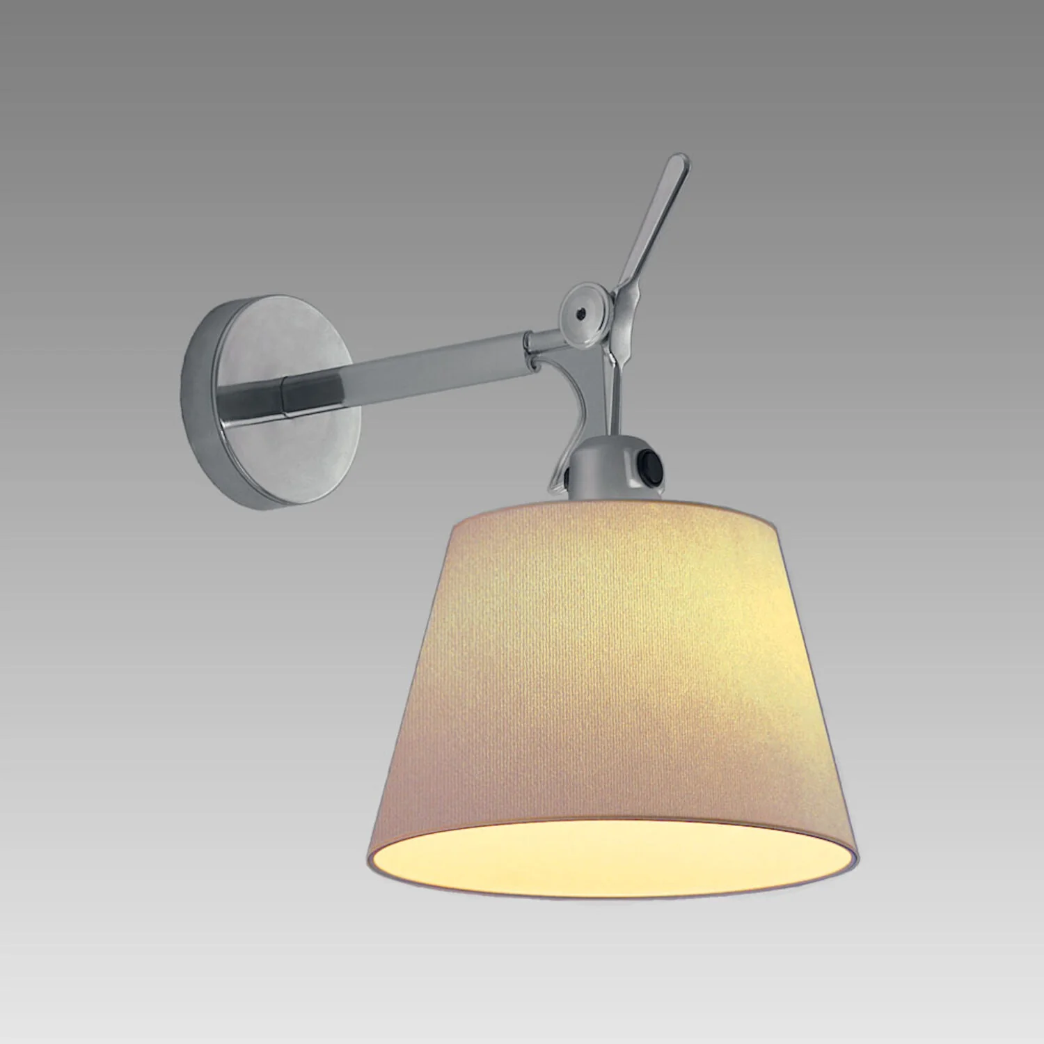 TOLOMEO WALL LAMP WITH 7-INCH SHADE