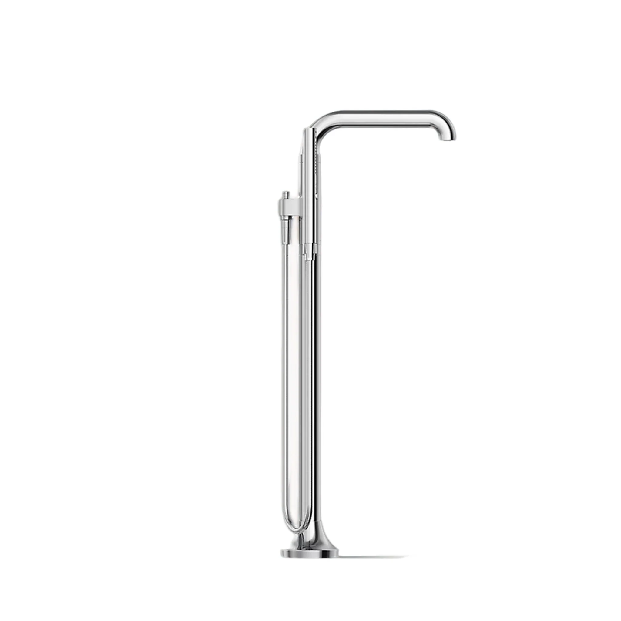 TONE FLOOR MOUNT BATH FILLER TRIM WITH HANDSHOWER - Image 24