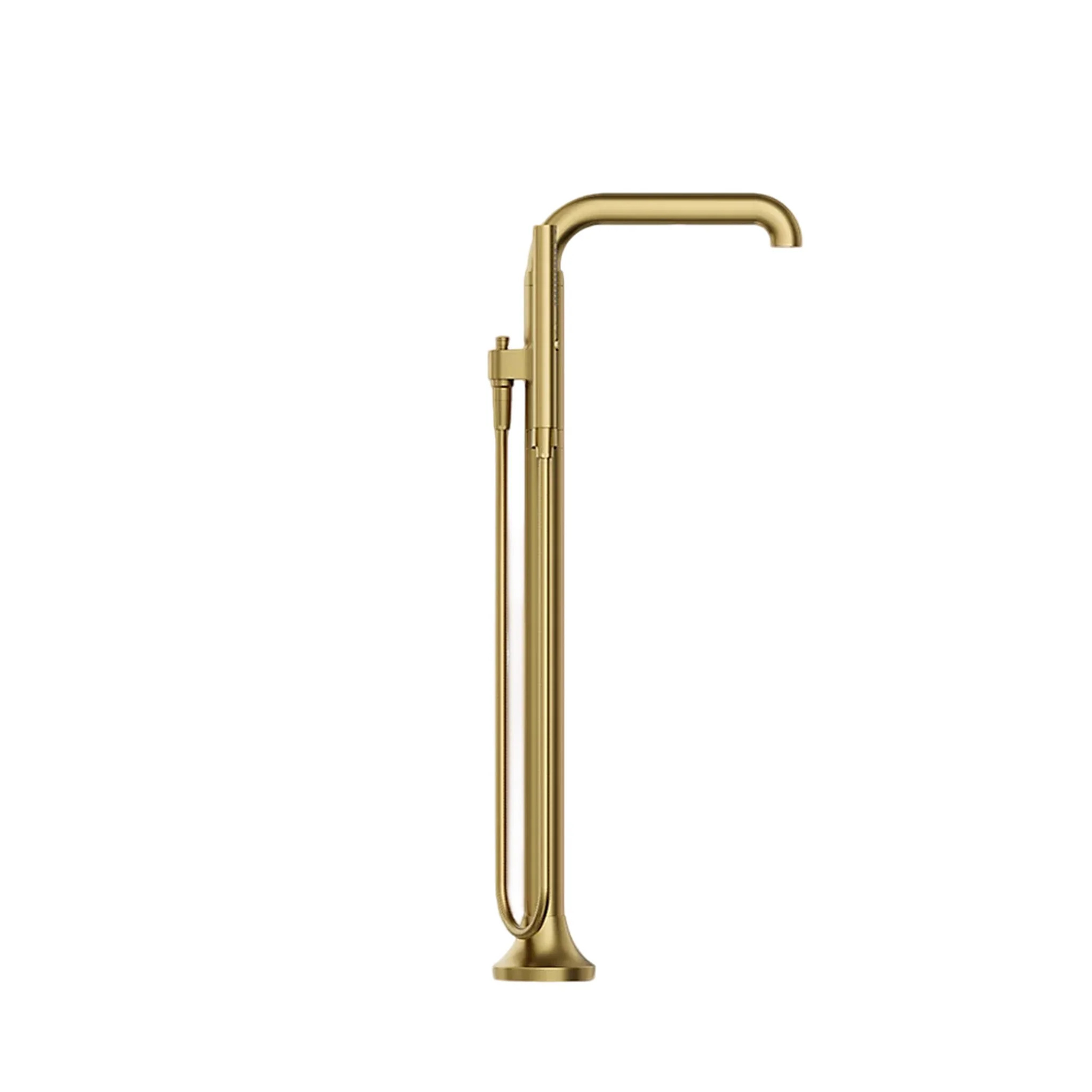 TONE FLOOR MOUNT BATH FILLER TRIM WITH HANDSHOWER - Image 25