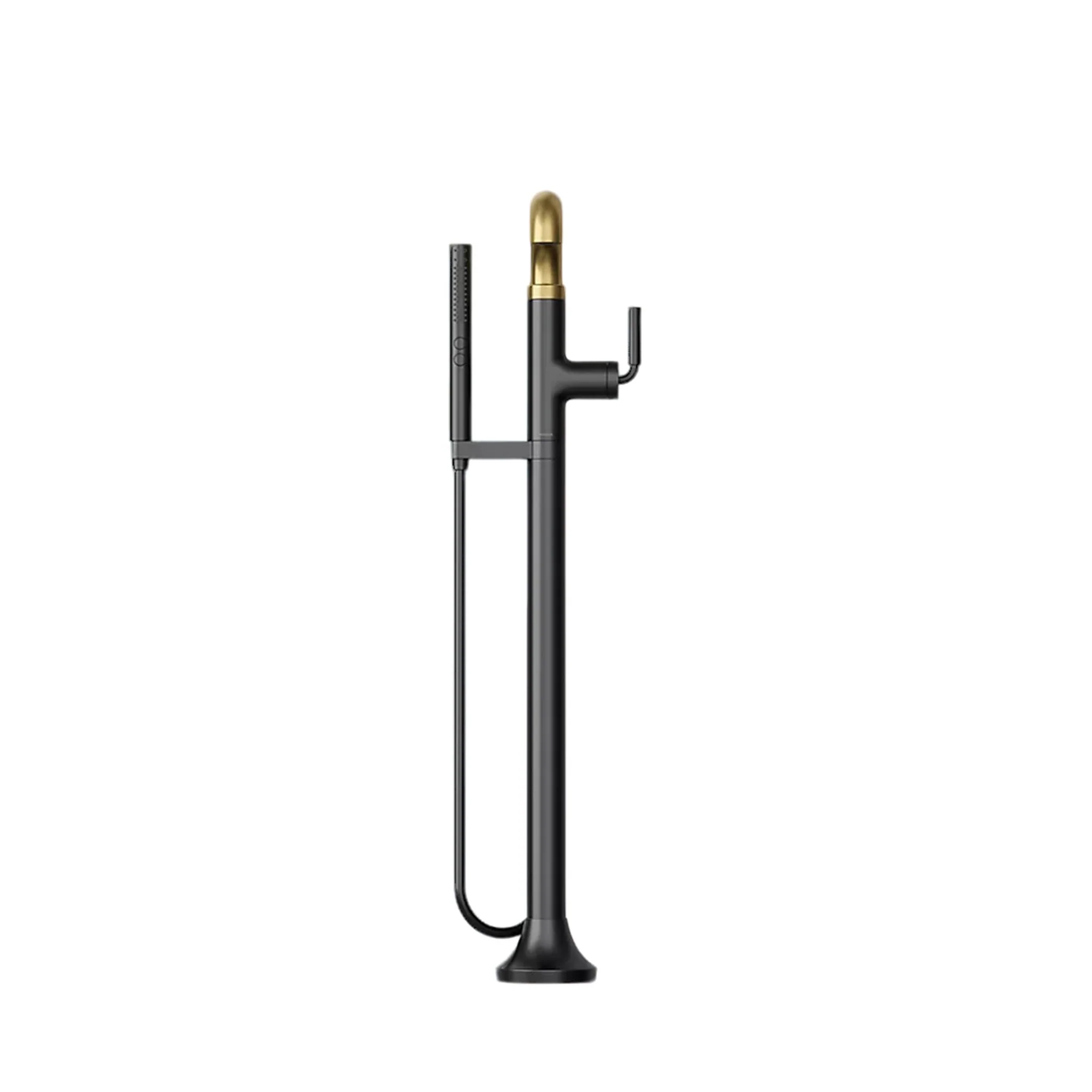TONE FLOOR MOUNT BATH FILLER TRIM WITH HANDSHOWER - Image 32
