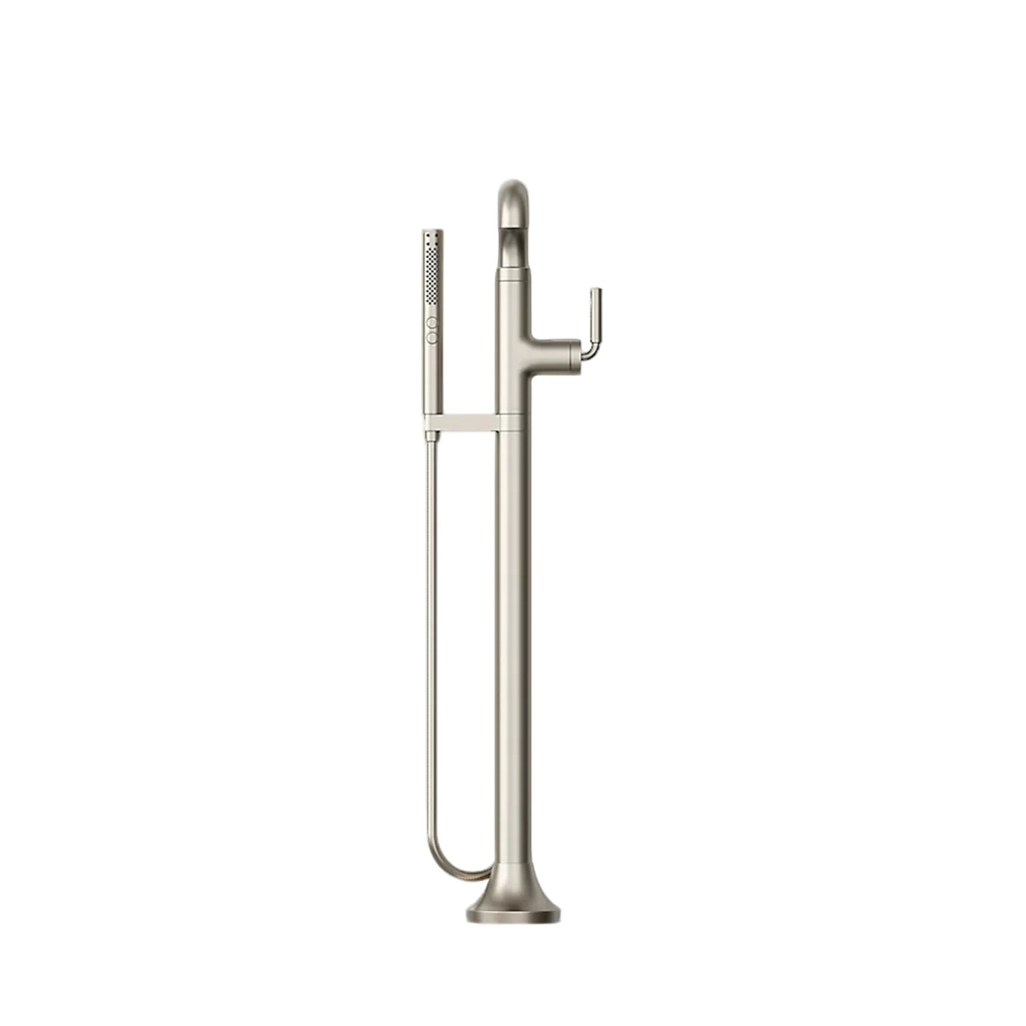 TONE FLOOR MOUNT BATH FILLER TRIM WITH HANDSHOWER - Image 34