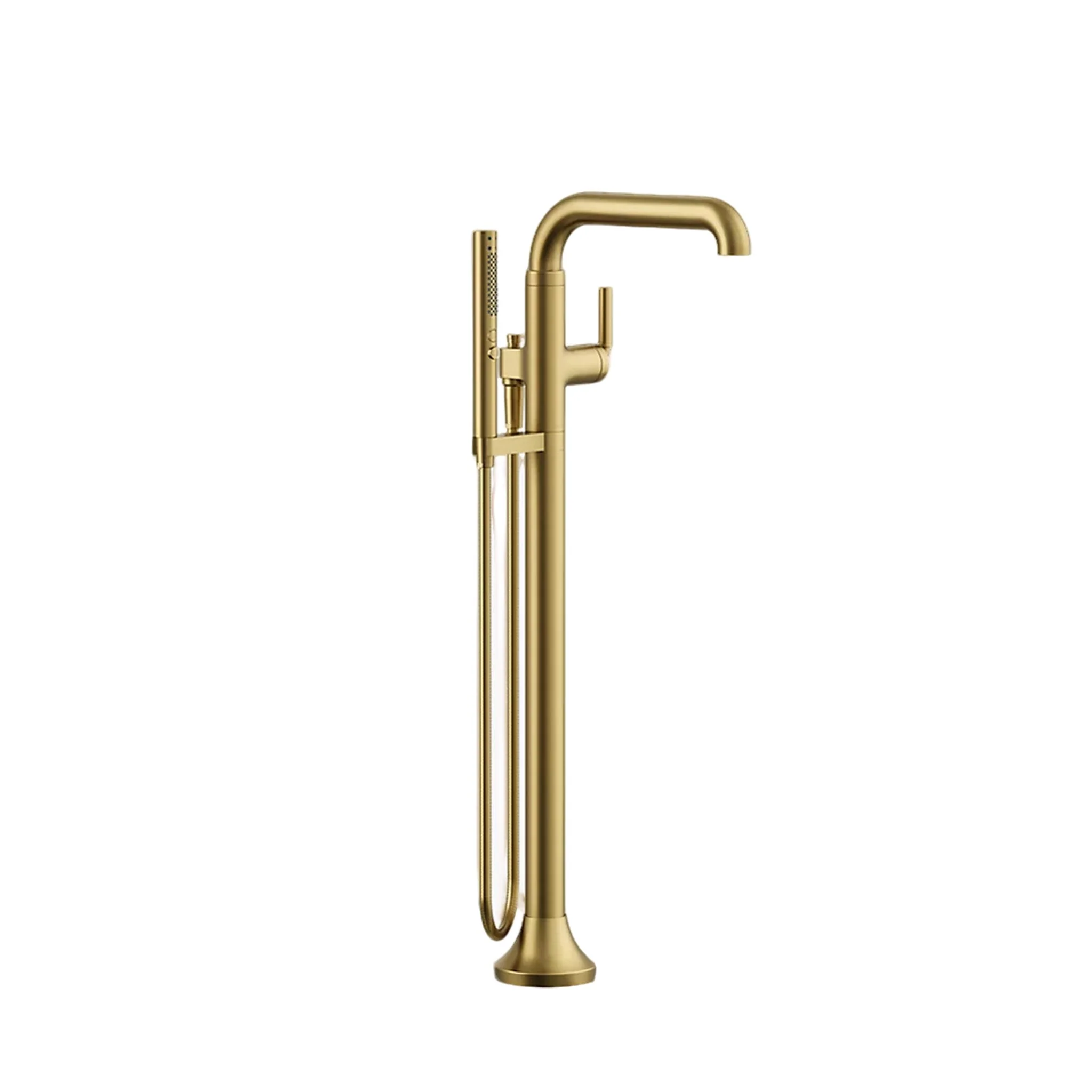 TONE FLOOR MOUNT BATH FILLER TRIM WITH HANDSHOWER - Image 4