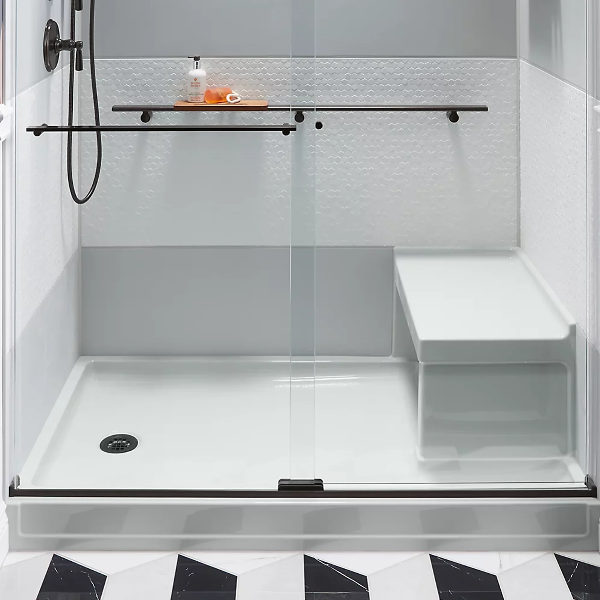 TRESHAM® 60X36-INCH ALCOVE SHOWER BASE - Image 2