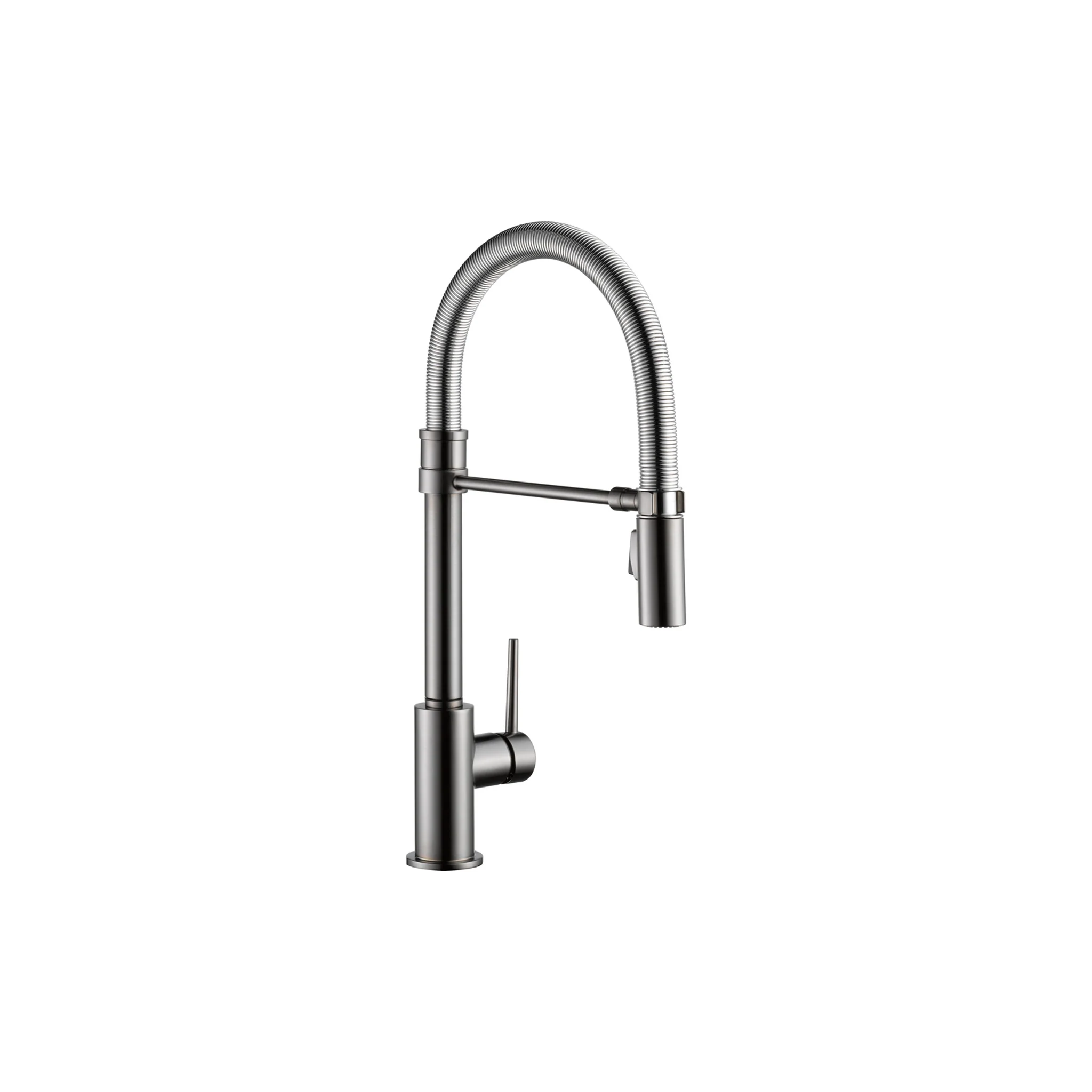 TRINSIC® SINGLE HANDLE PULL-DOWN KITCHEN FAUCET WITH SPRING SPOUT