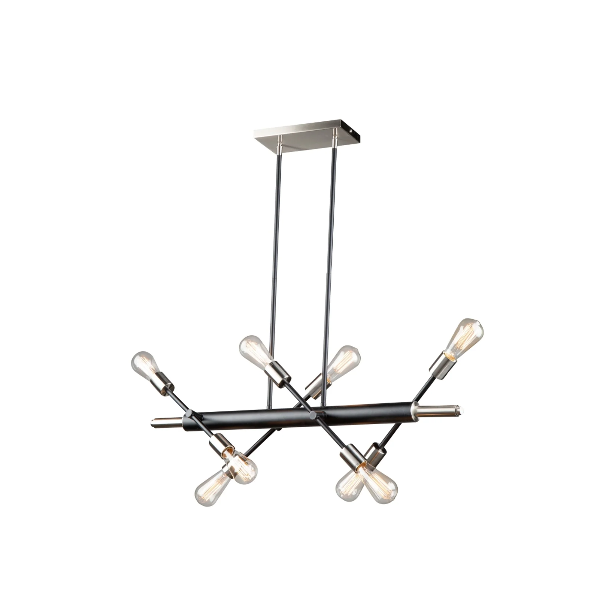 TRURO EIGHT LIGHT LINEAR ISLAND PENDANT