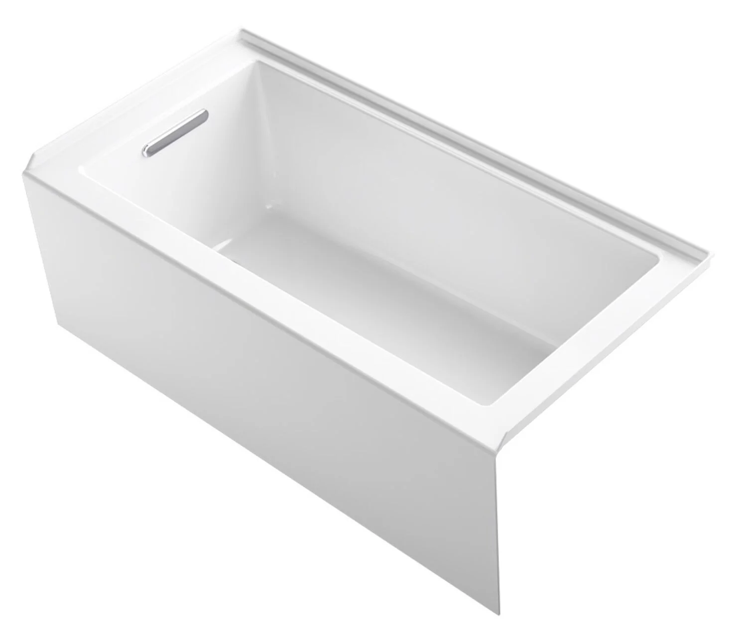 UNDERSCORE® 60 X 30 INCHES ALCOVE BATHTUB WITH INTEGRAL APRON AND INTEGRAL FLANGE AND LEFT-HAND DRAIN