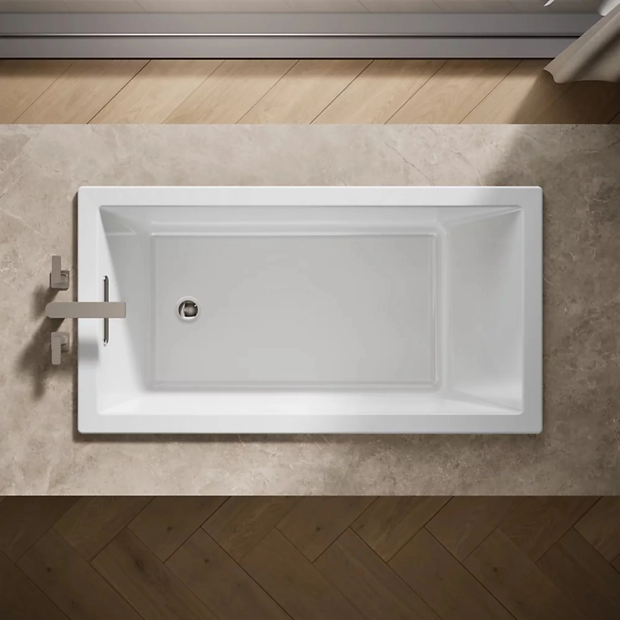 UNDERSCORE RECTANGLE 60 X 32 INCHES DROP-IN BATHTUB - Image 11