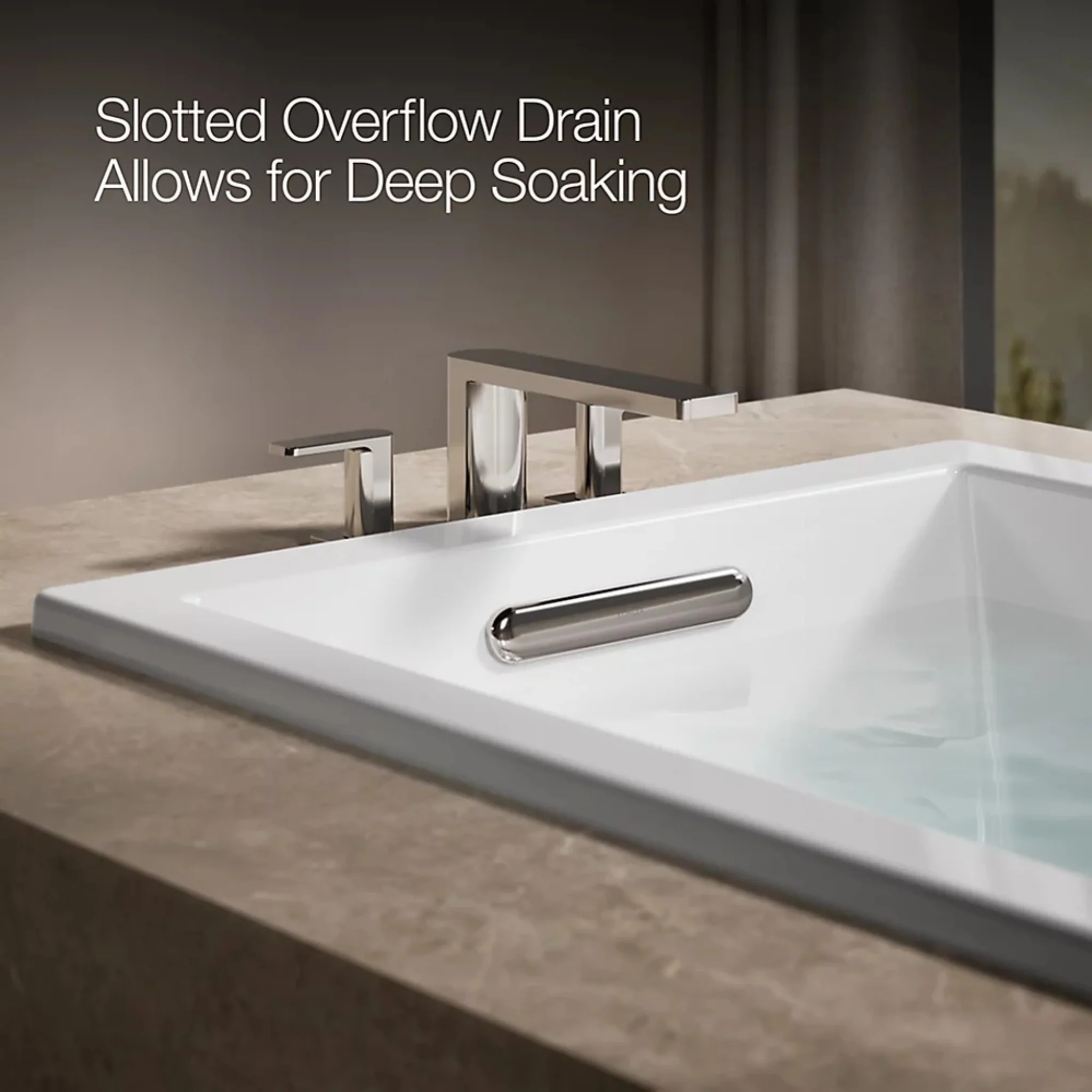 UNDERSCORE RECTANGLE 60 X 32 INCHES DROP-IN BATHTUB - Image 12