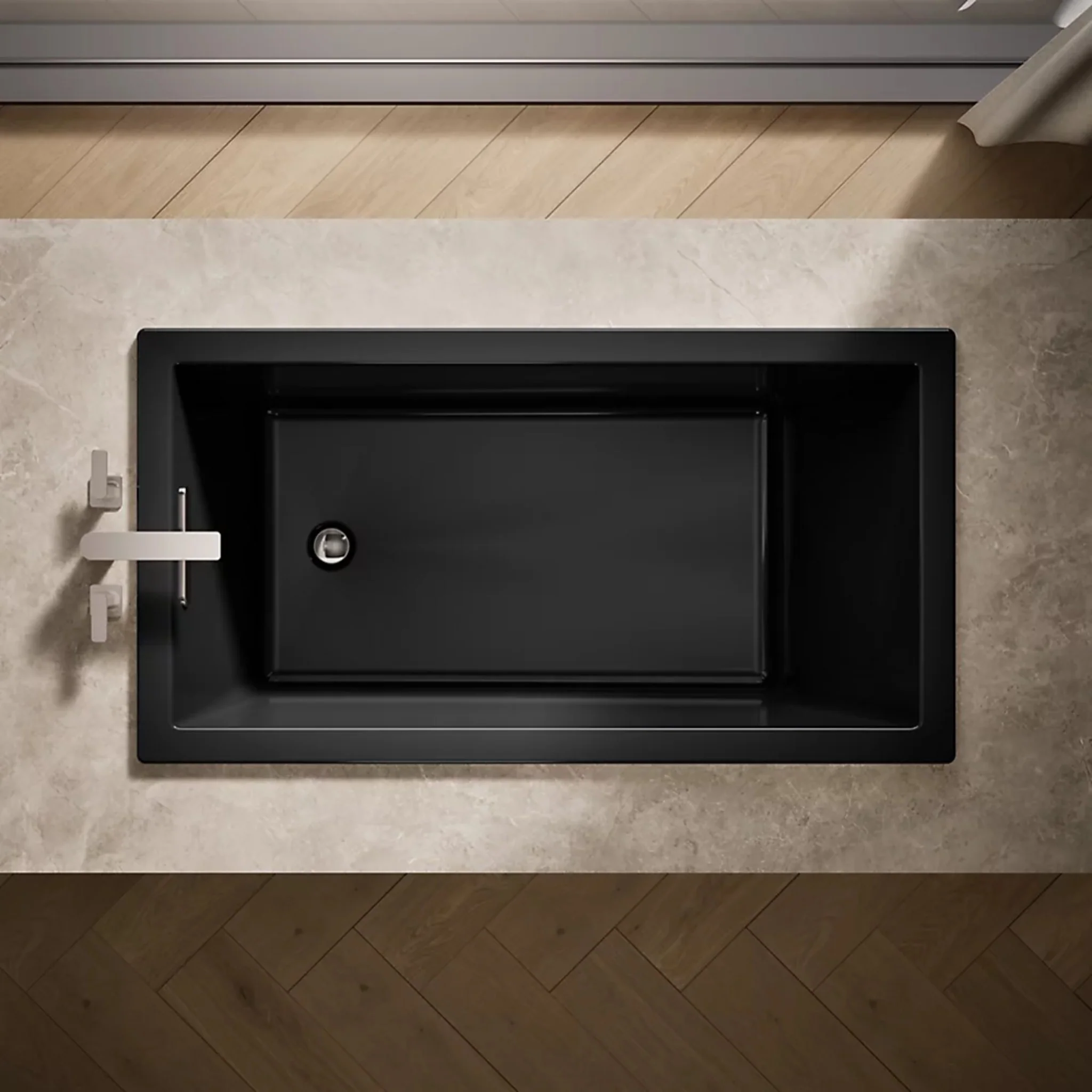 UNDERSCORE RECTANGLE 60 X 32 INCHES DROP-IN BATHTUB - Image 25