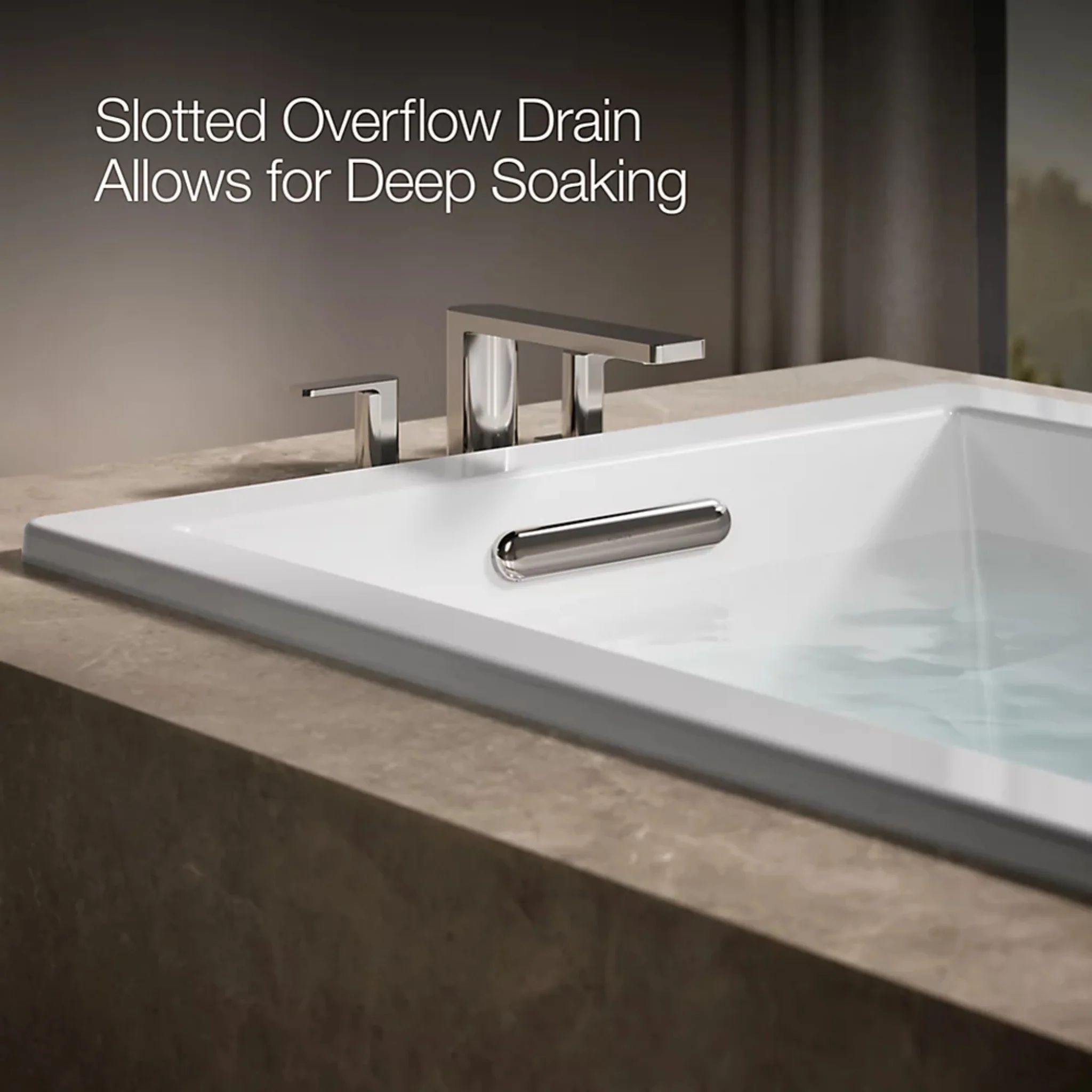 UNDERSCORE RECTANGLE 66 X 32 INCHES DROP-IN BATHTUB - Image 12