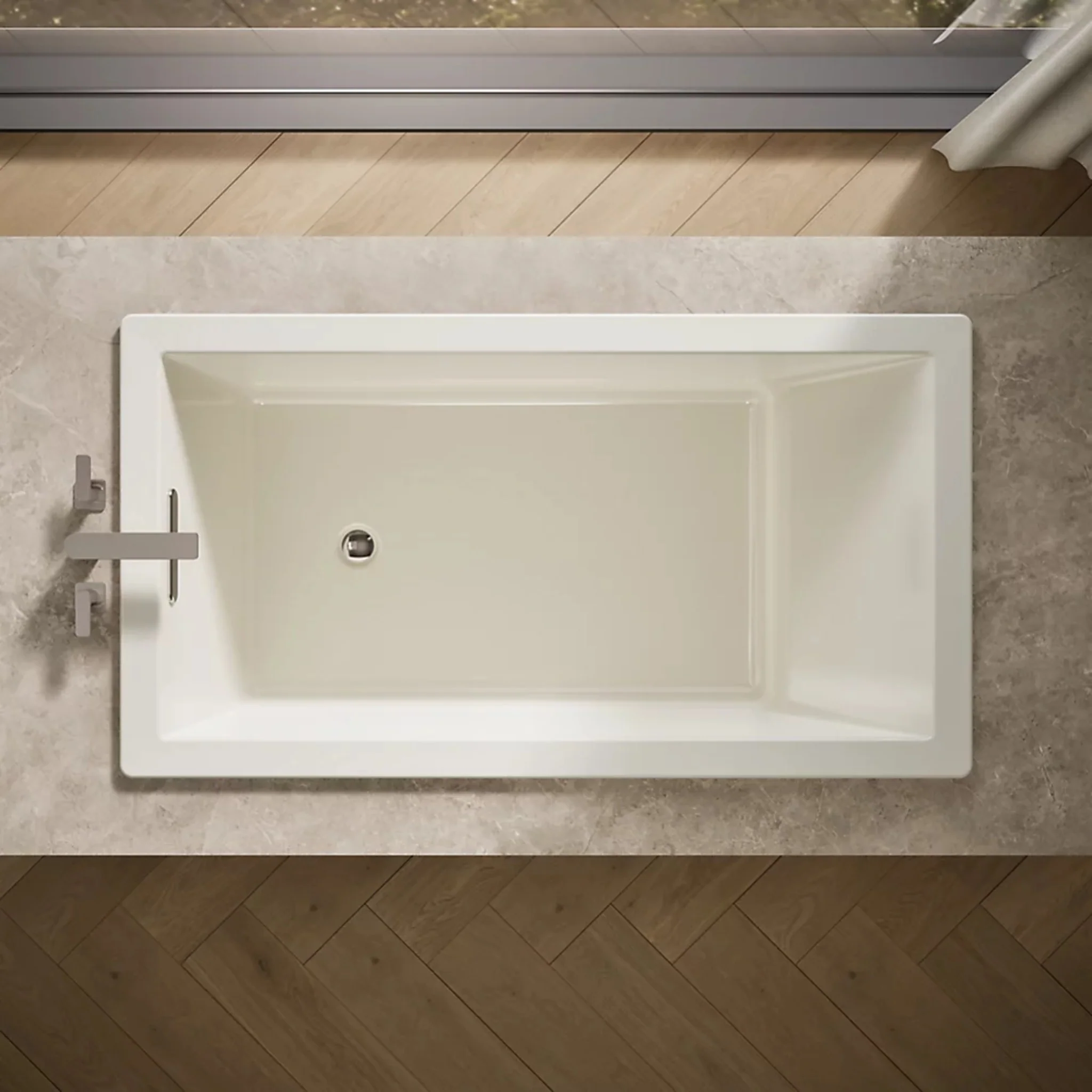 UNDERSCORE RECTANGLE 66 X 32 INCHES DROP-IN BATHTUB - Image 18
