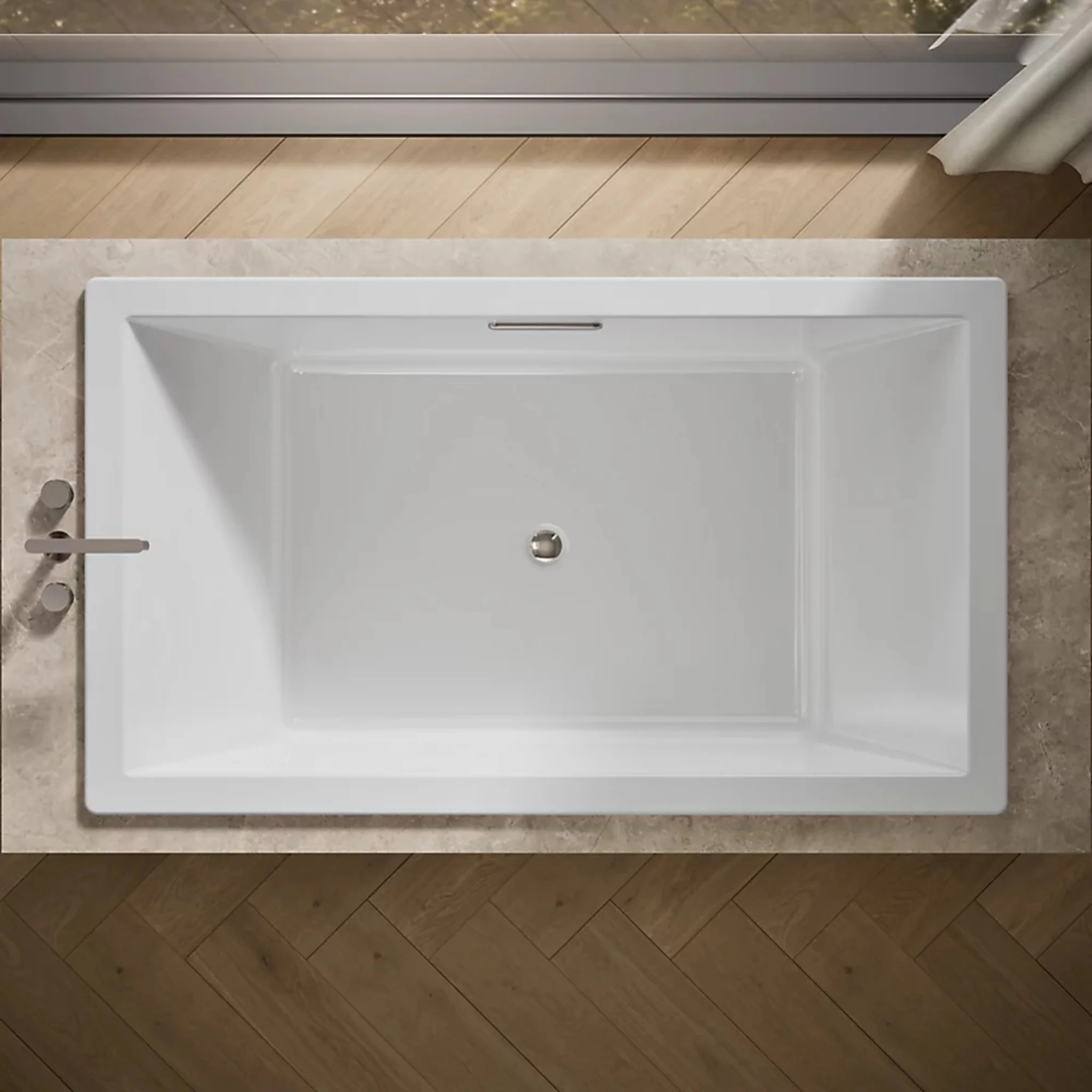 UNDERSCORE RECTANGLE 72 X 42 INCHES DROP-IN BATHTUB - Image 10