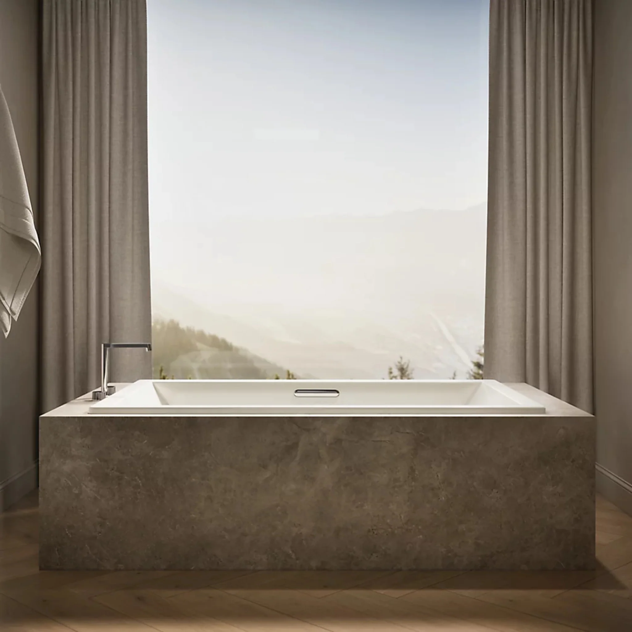 UNDERSCORE RECTANGLE 72 X 42 INCHES DROP-IN BATHTUB - Image 19