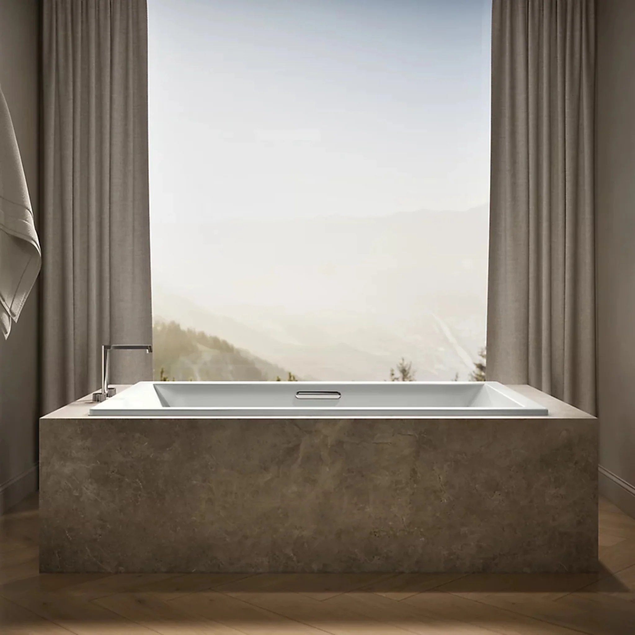 UNDERSCORE RECTANGLE 72 X 42 INCHES DROP-IN BATHTUB - Image 22