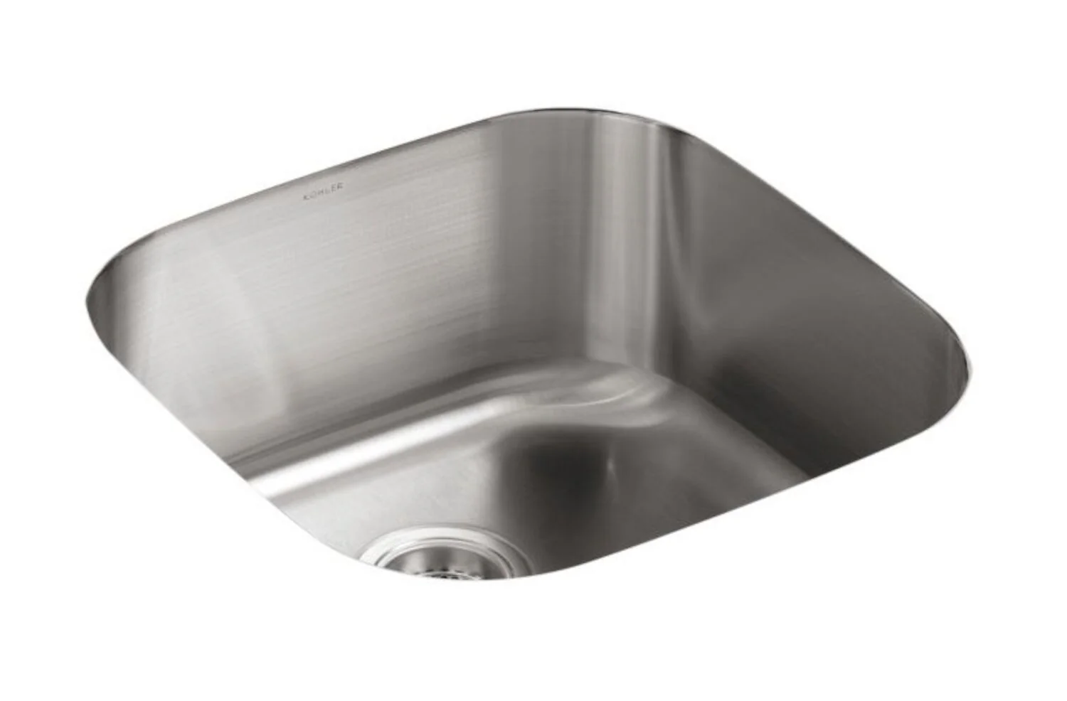 UNDERTONEĀ® 19-5/8 X 19-5/8 X 9-3/4 INCHES EXTRA-LARGE ROUNDED UNDER-MOUNT SINGLE-BOWL KITCHEN SINK