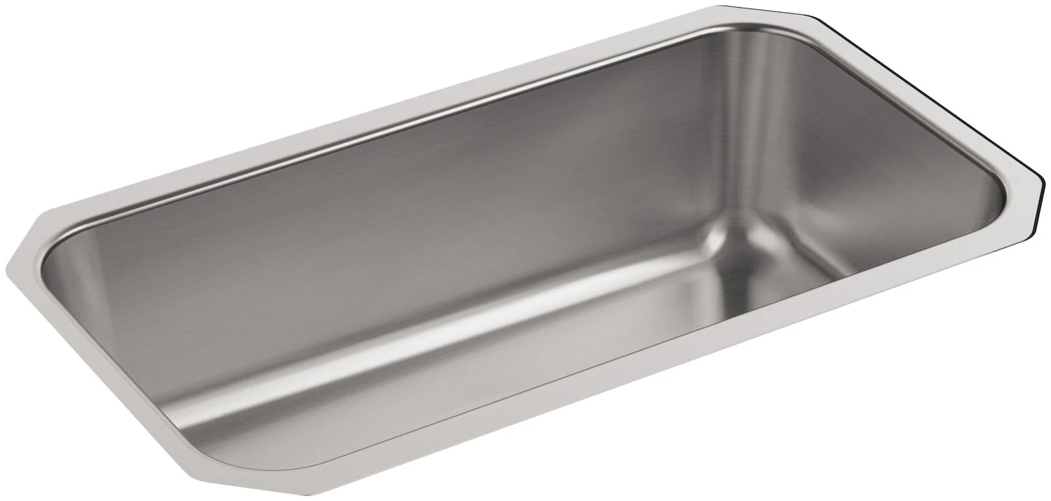 UNDERTONEĀ® 31-1/4 X 17-7/8 X 9-5/16 INCHES LARGE UNDER-MOUNT SINGLE-BOWL KITCHEN SINK