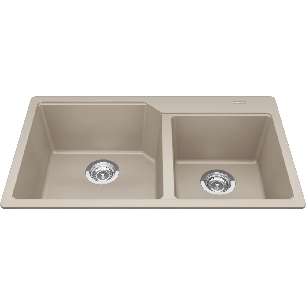 URBAN DOUBLE BOWL DROP IN SINK