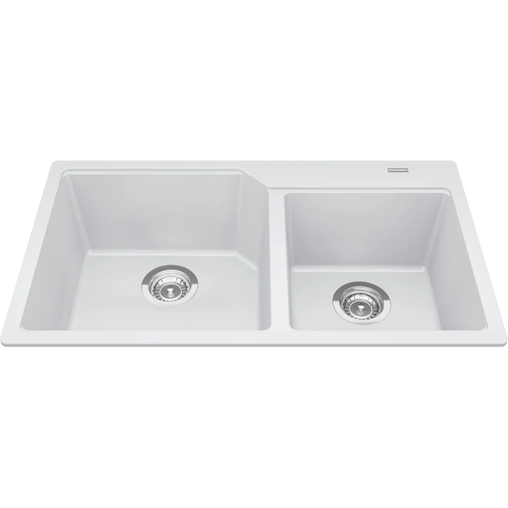 URBAN DOUBLE BOWL DROP IN SINK - Image 3
