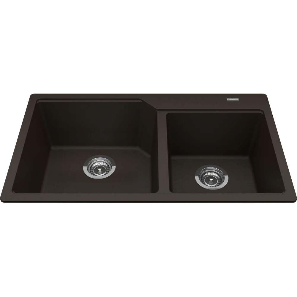URBAN DOUBLE BOWL DROP IN SINK - Image 4