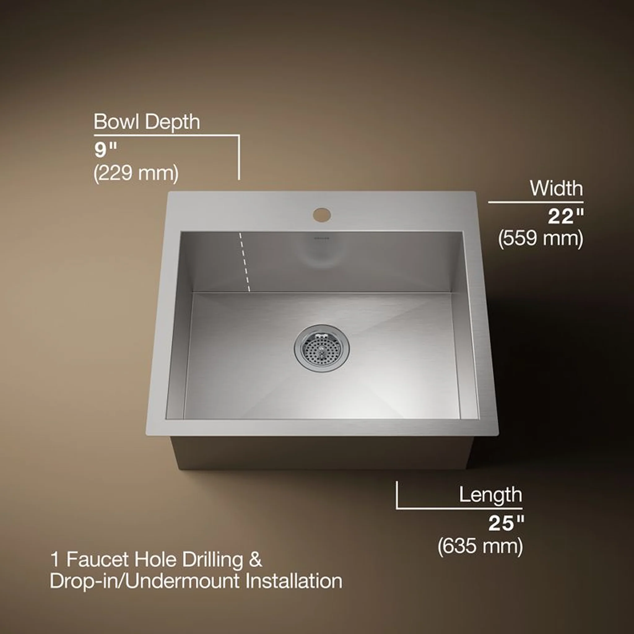 VAULT™ SINGLE-BOWL KITCHEN SINK - Image 3