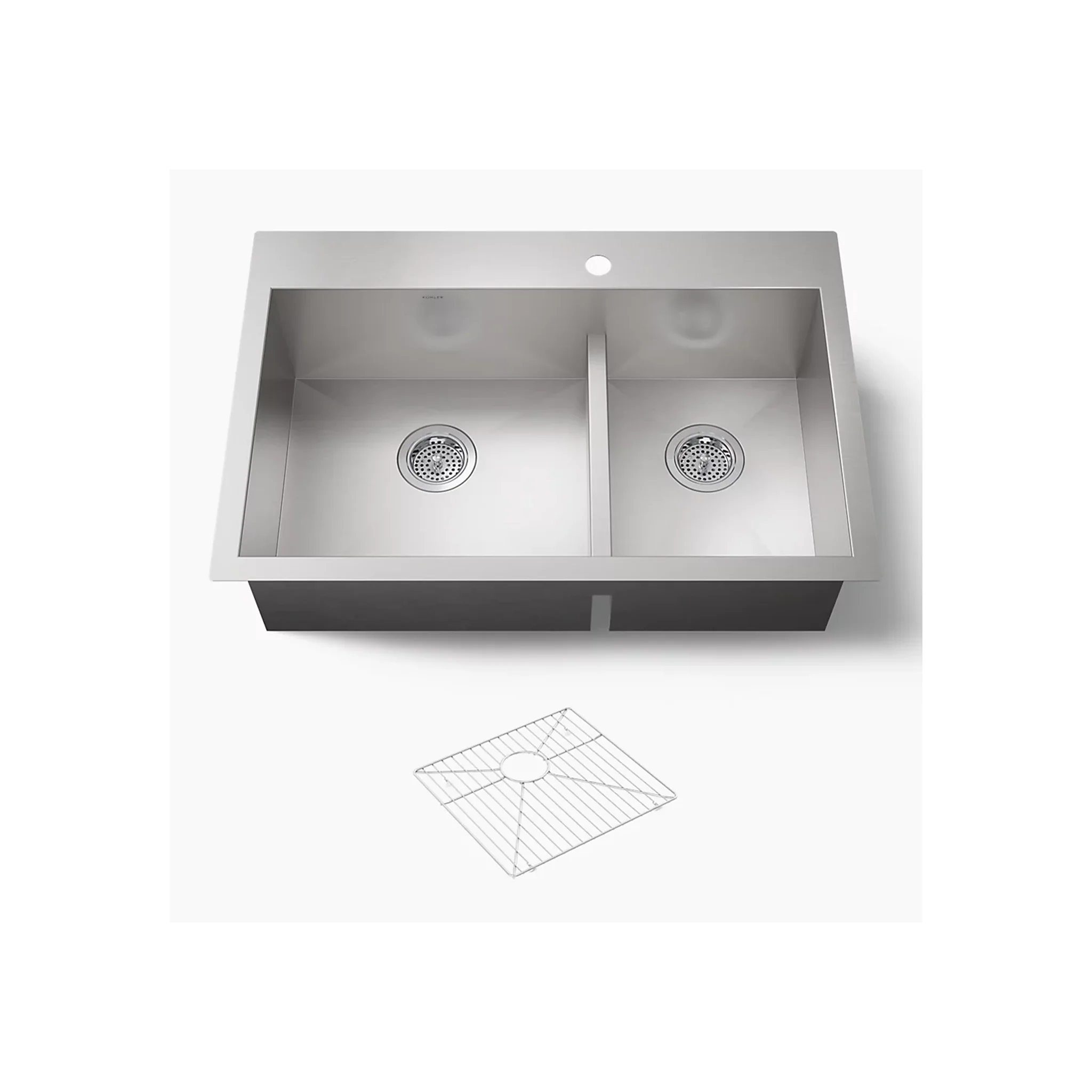 VAULT⢠SMART DIVIDE® DOUBLE-BOWL KITCHEN SINK