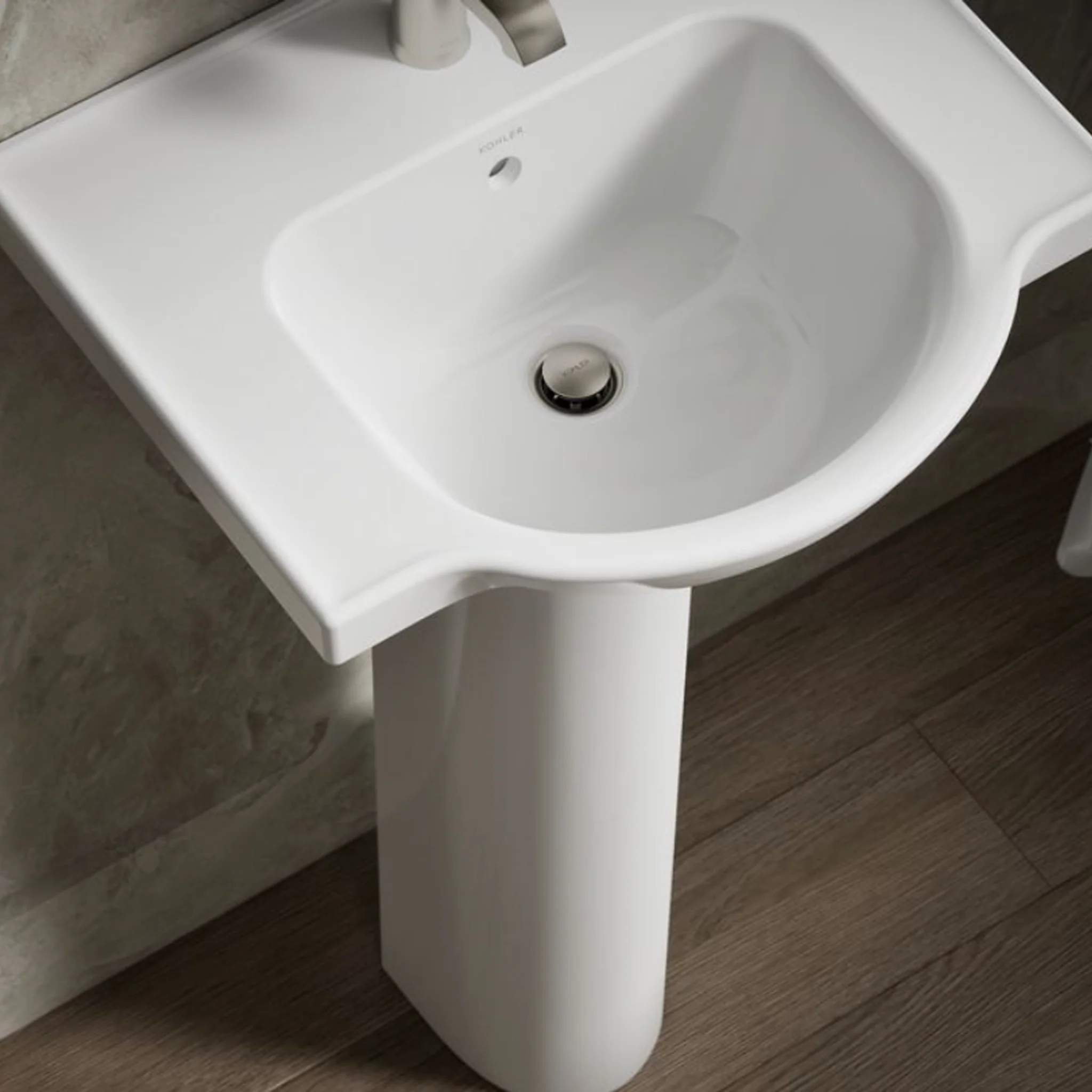 VEER® RECTANGULAR PEDESTAL BATHROOM SINK - Image 4