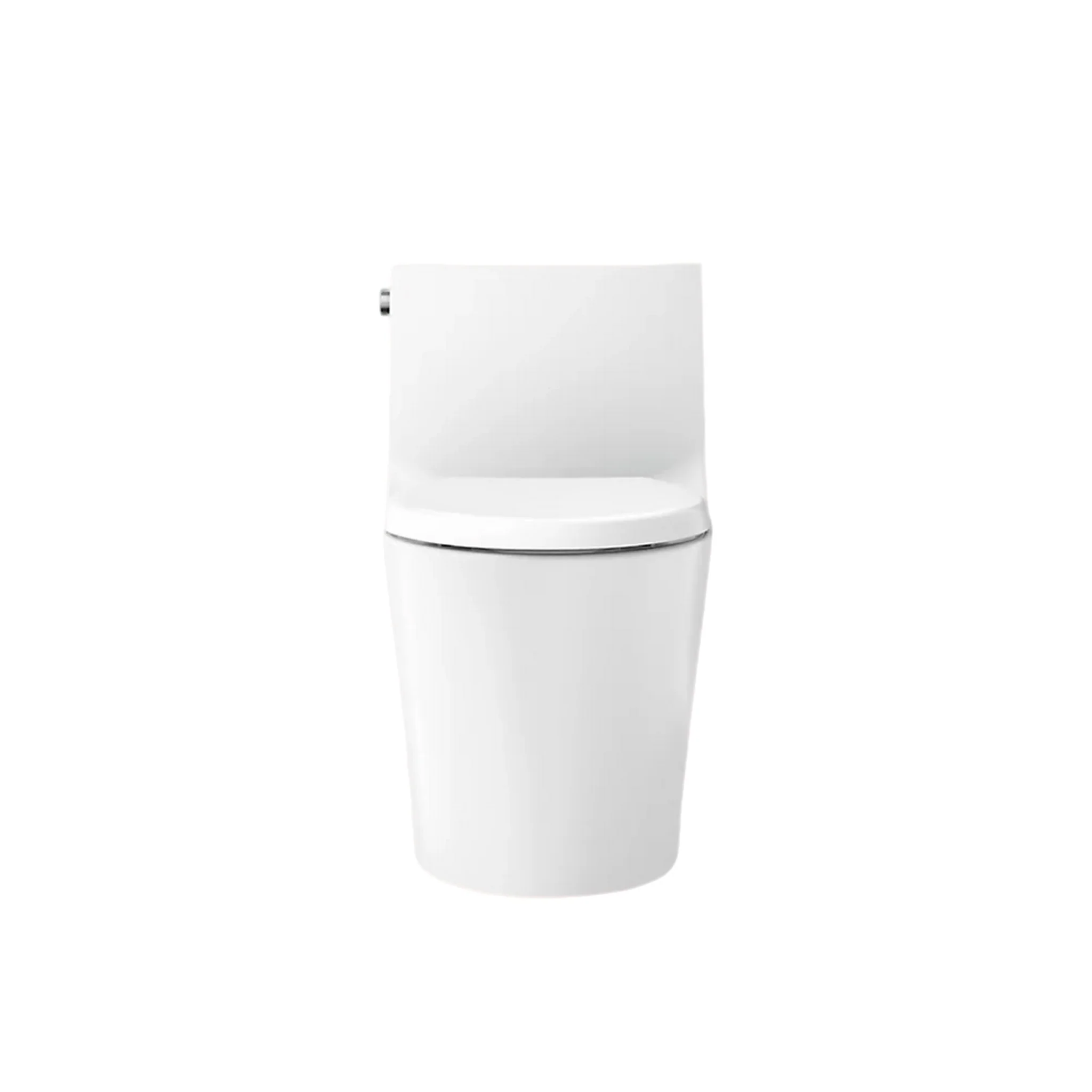 VEIL HIDDEN CORD ONE-PIECE COMPACT ELONGATED TOILET WITH SKIRTED TRAPWAY AND DUAL-FLUSH - Image 4