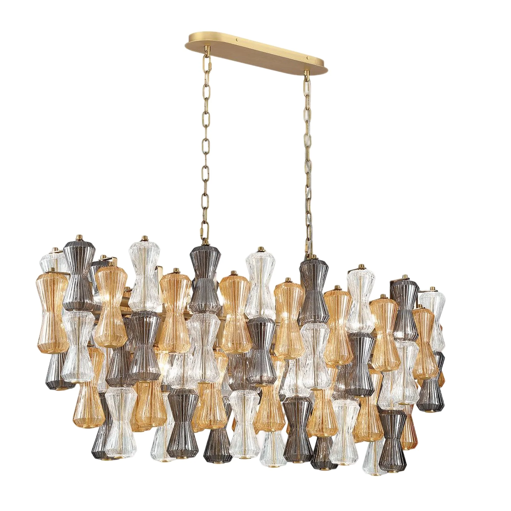 VENETO 13-LIGHT OVAL CHANDELIER