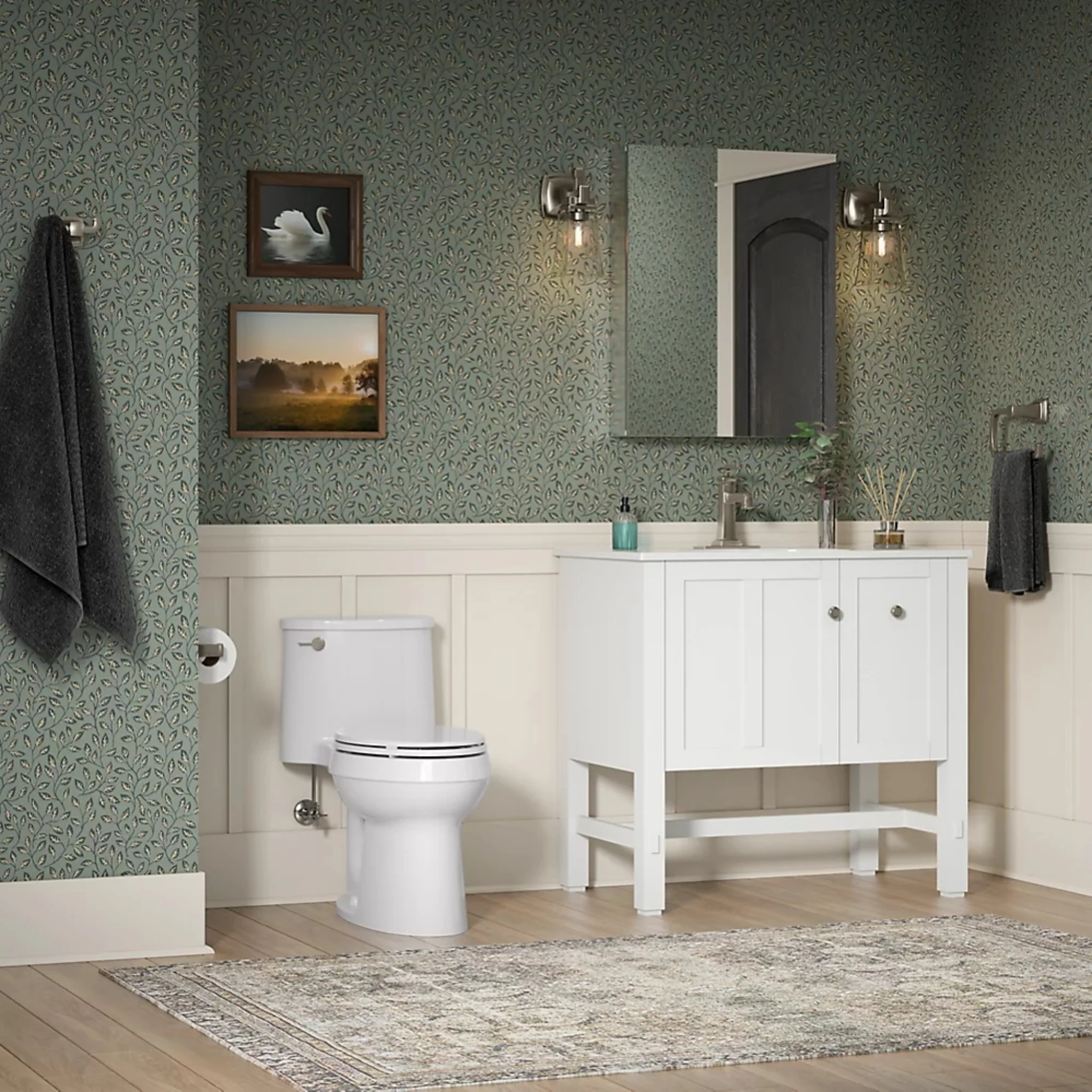 VERDERA 24 X 30 INCHES MEDICINE CABINET WITH PULL-OUT MIRROR - Image 2