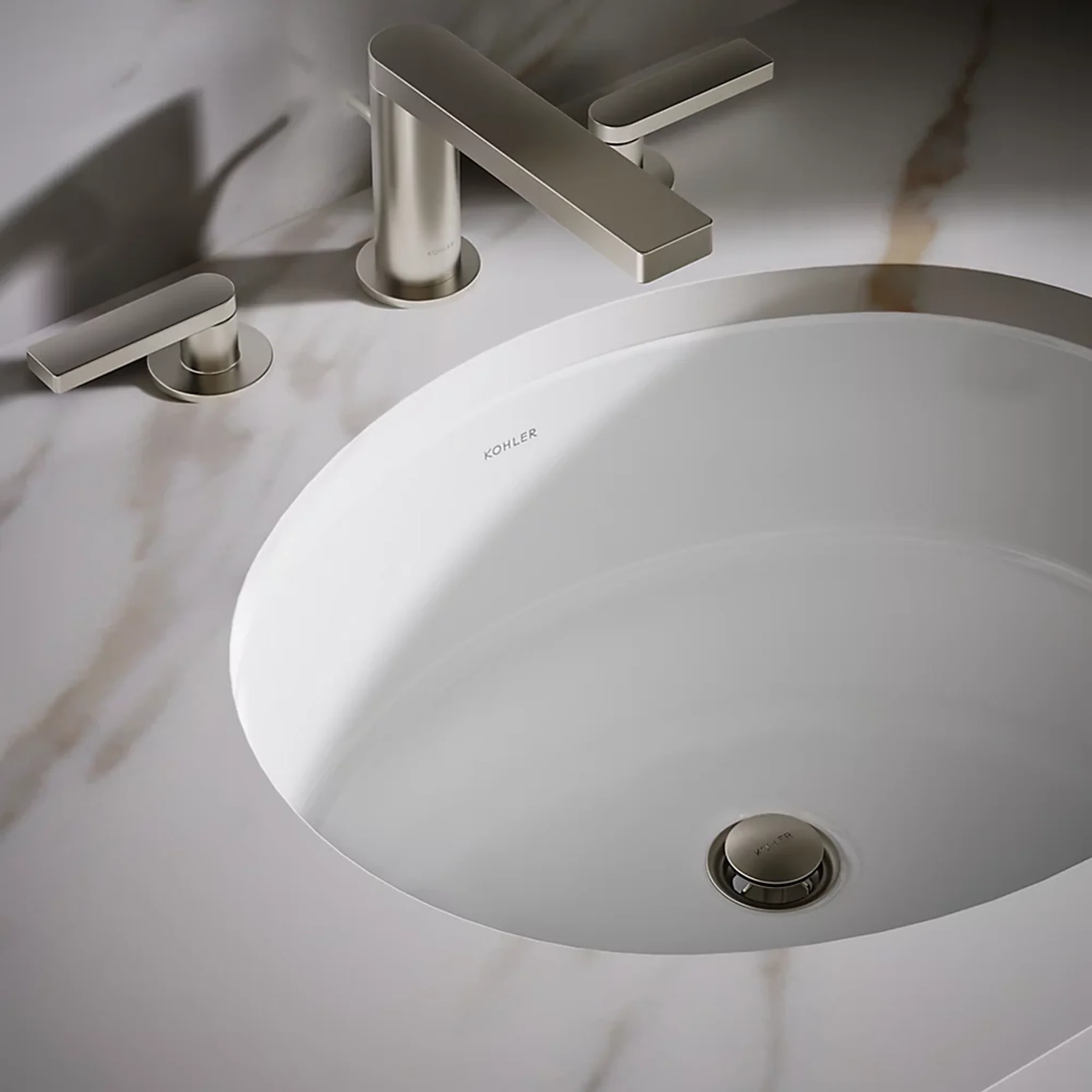 VERTICYL® OVAL UNDERMOUNT BATHROOM SINK - Image 2